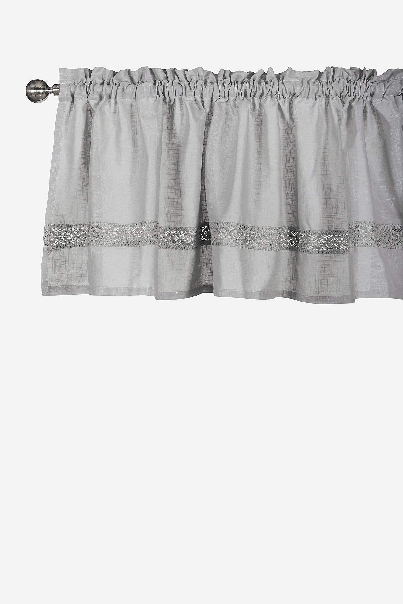 Pelmet with lace Monica