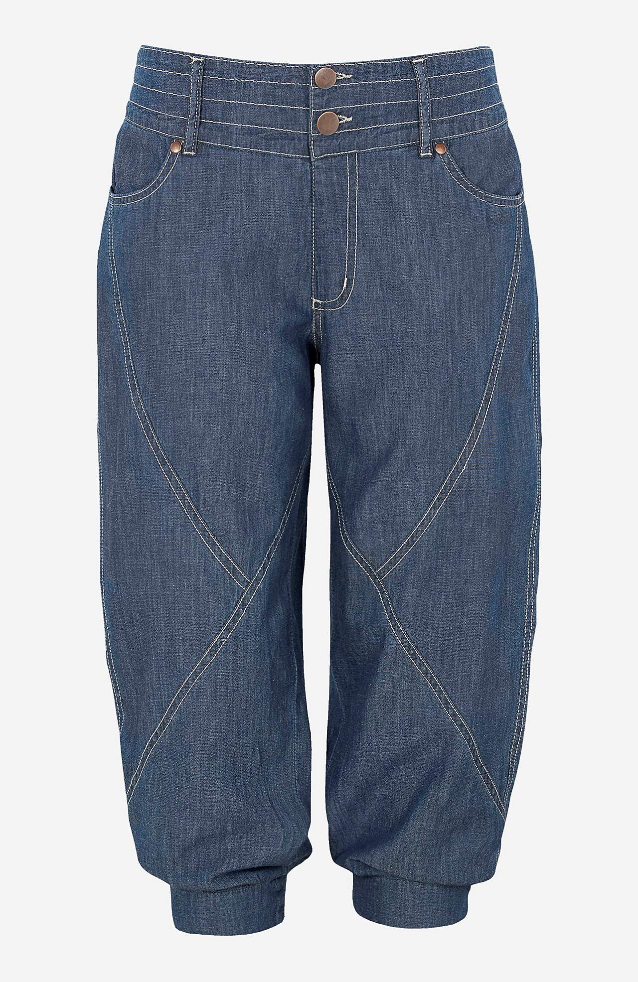 Woven capri trousers Janelle