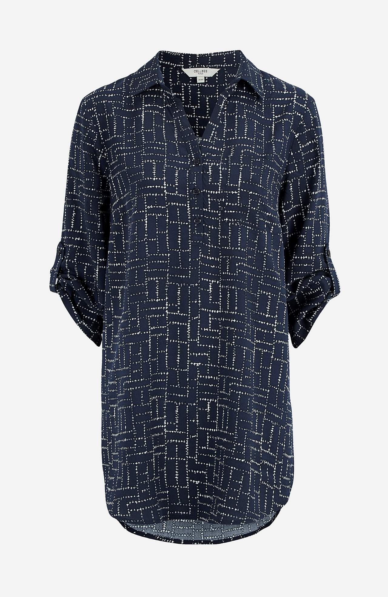Patterned tunic Sofie