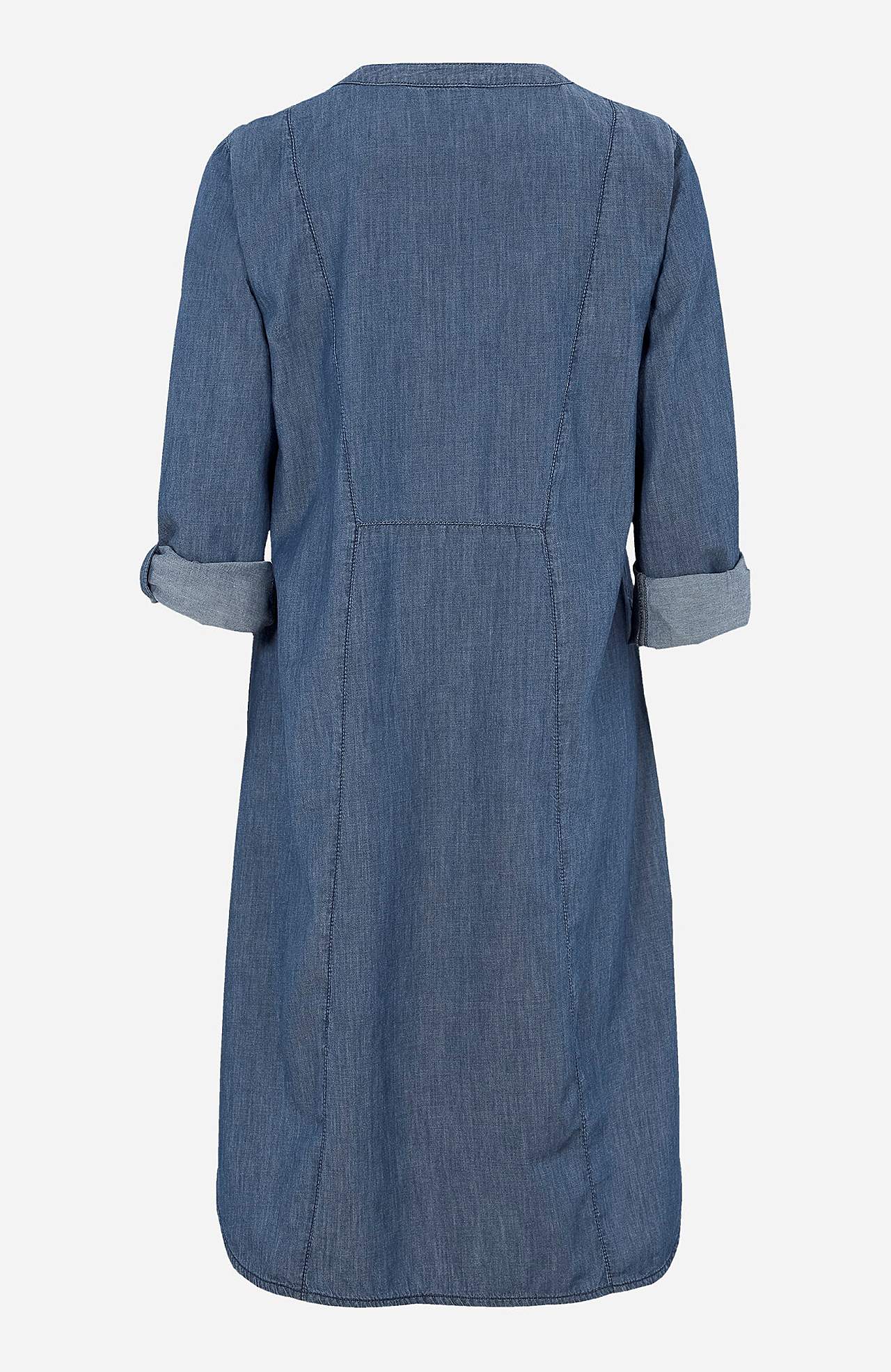 Spacious denim dress