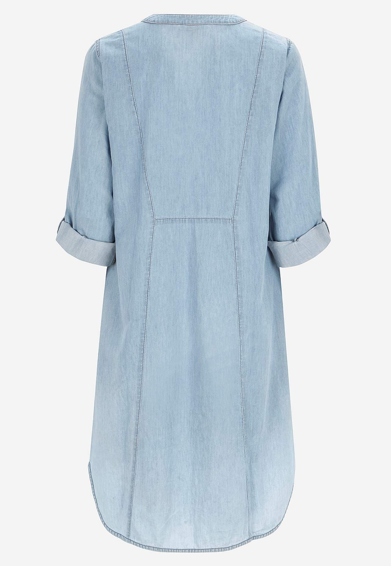 Spacious denim dress