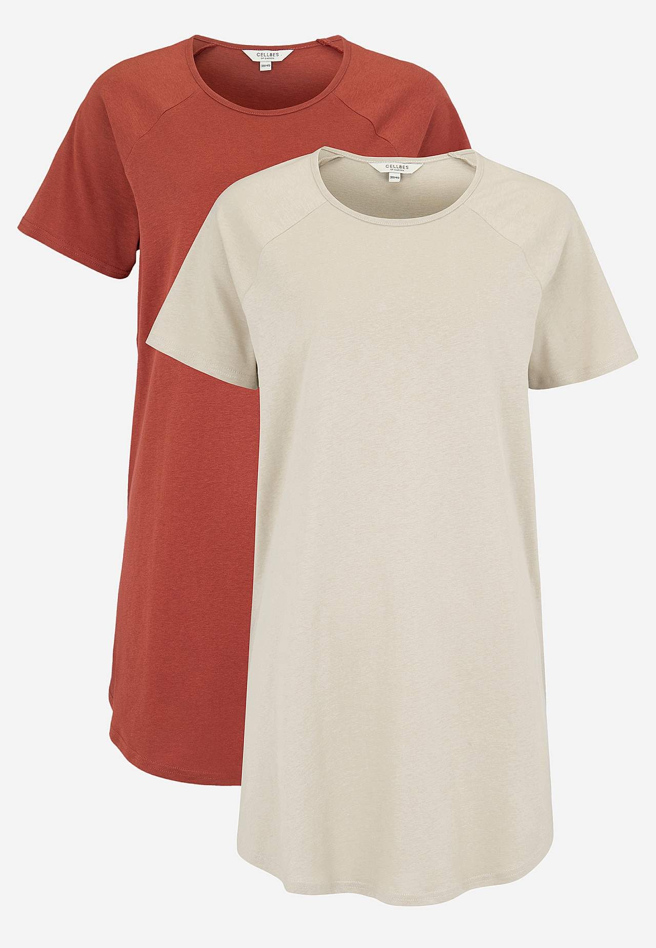 Tunic in organic cotton Alex 2-pack