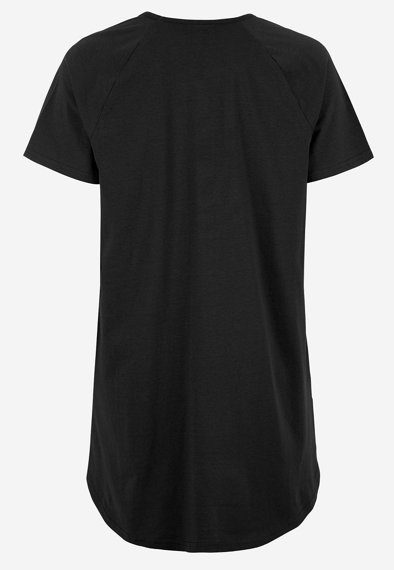 Tunic in organic cotton 2-pack
