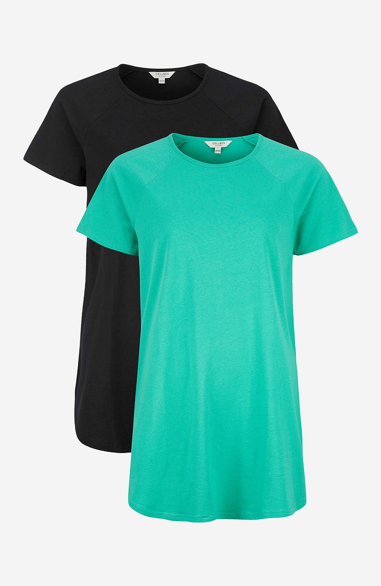 Tunic in organic cotton 2-pack