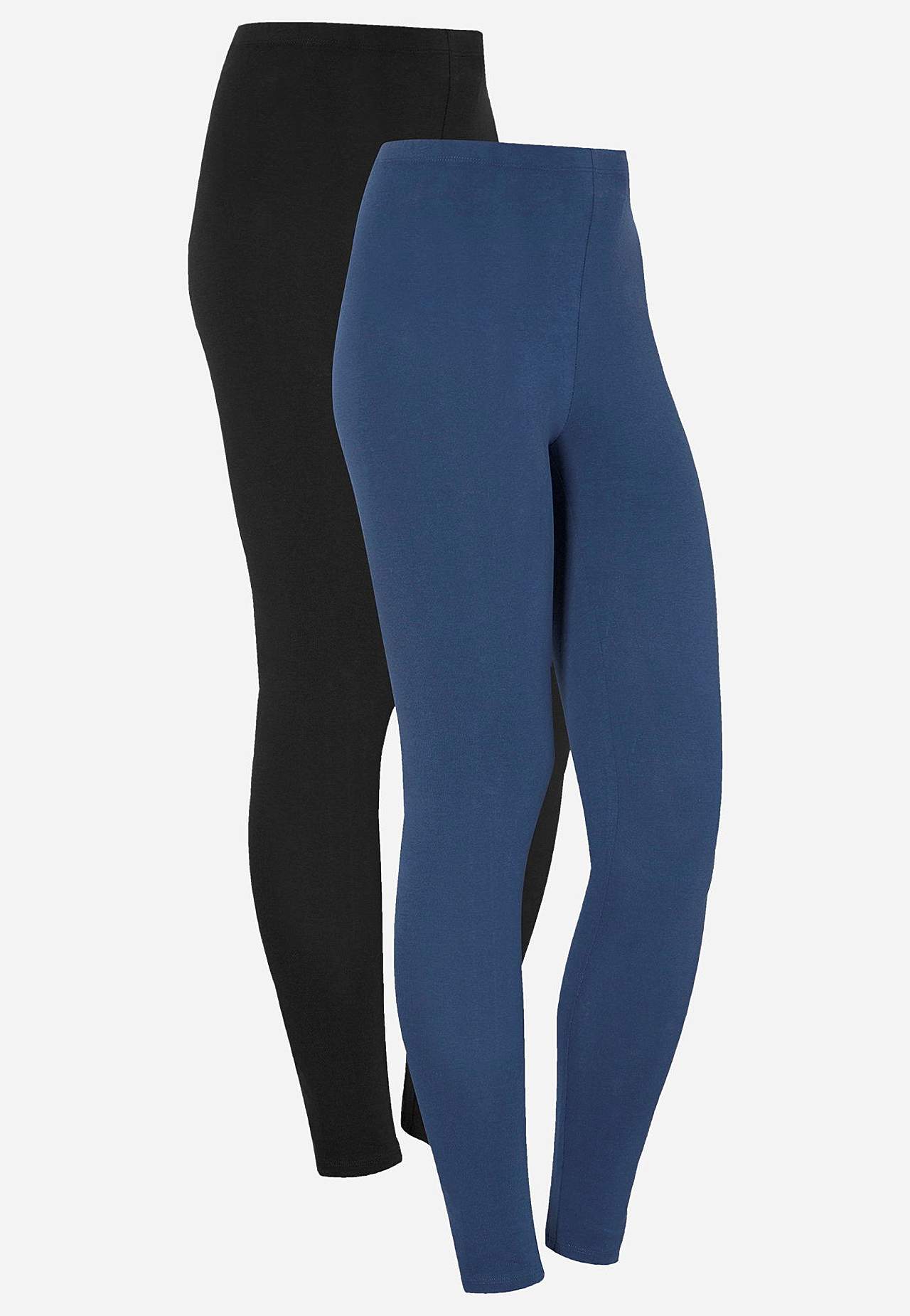 Leggings i bomuld Fia 2-pack