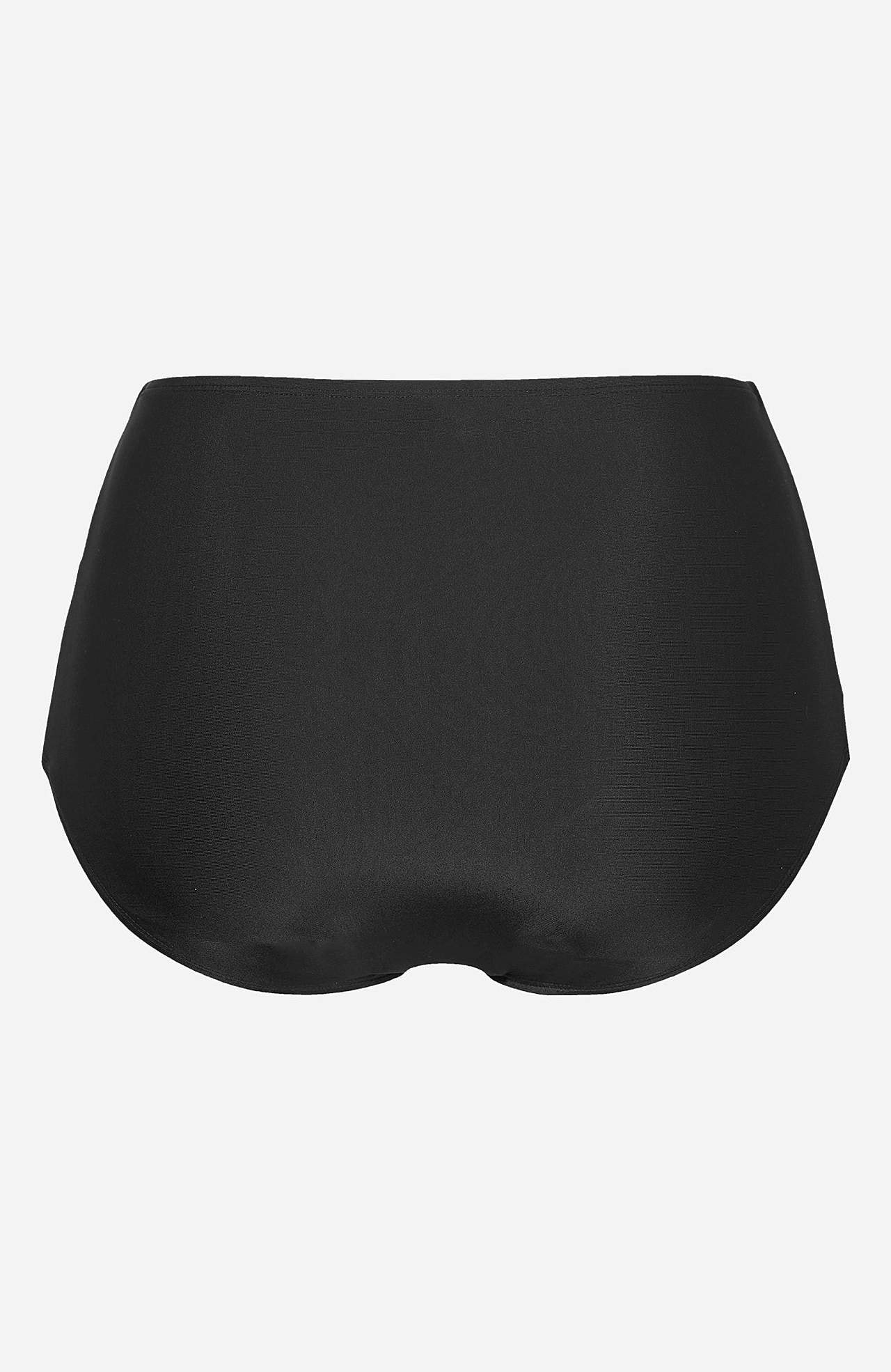 Ruched bikini bottom with high waist Honolulu