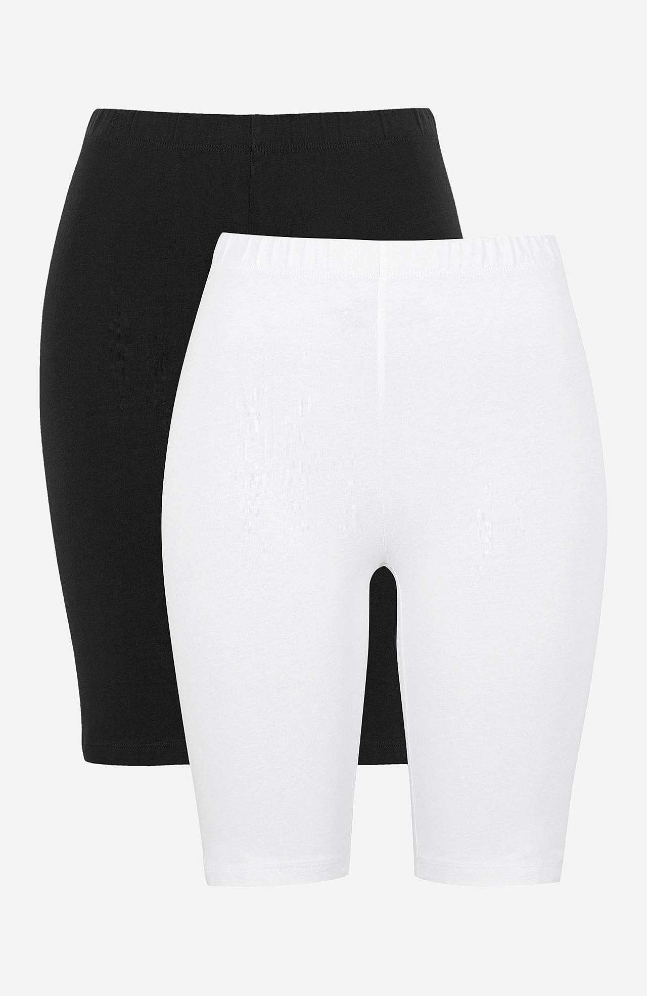 Comfortable cycling shorts in organic cotton Tindra 2-pack