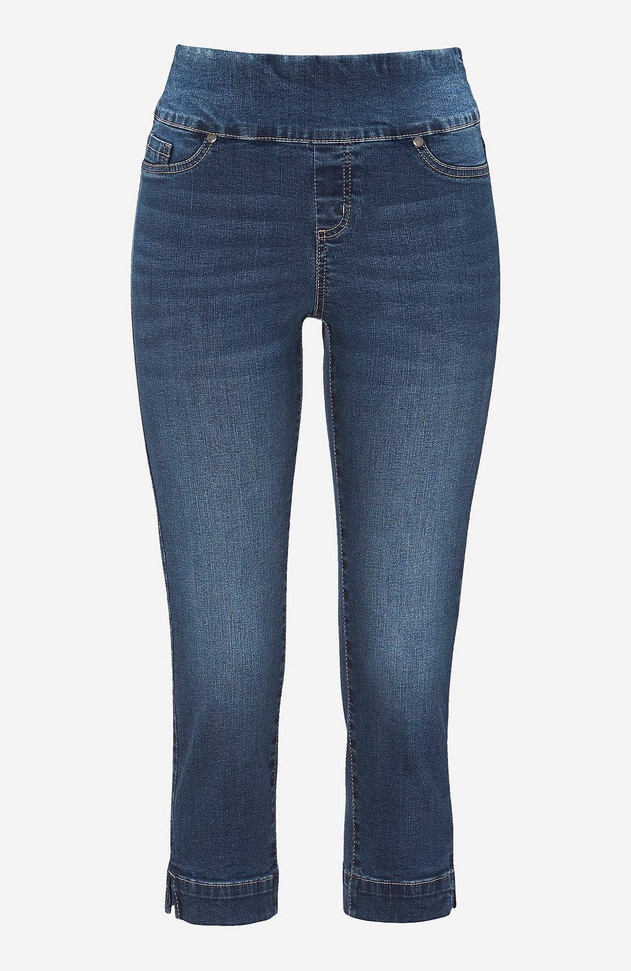 Super comfortable capri jegging in denim Elin
