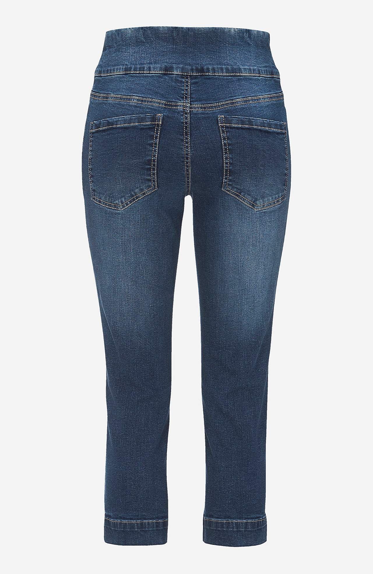 Super comfortable capri jegging in denim Elin