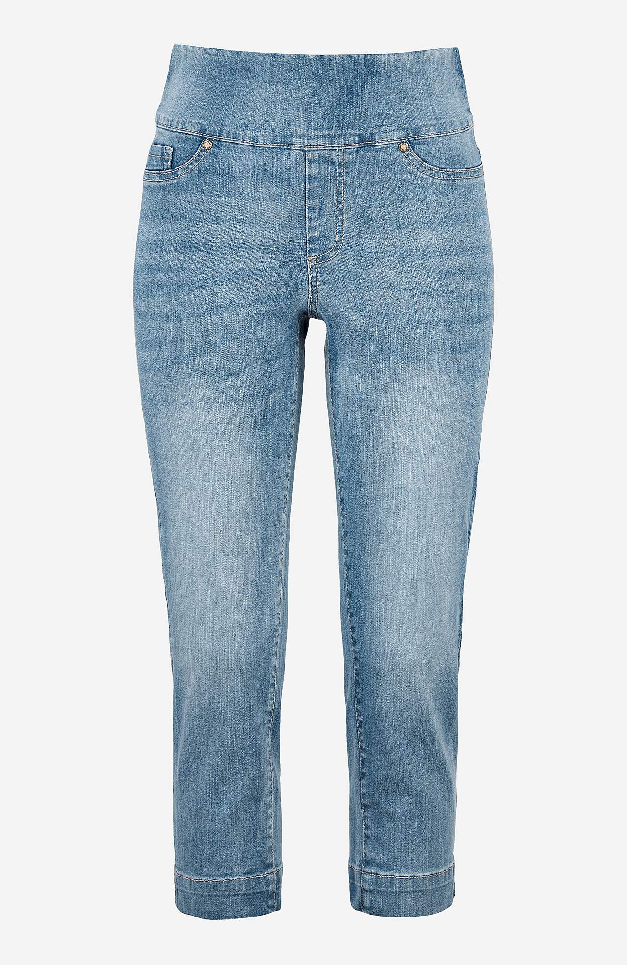Super comfortable capri jegging in denim Elin