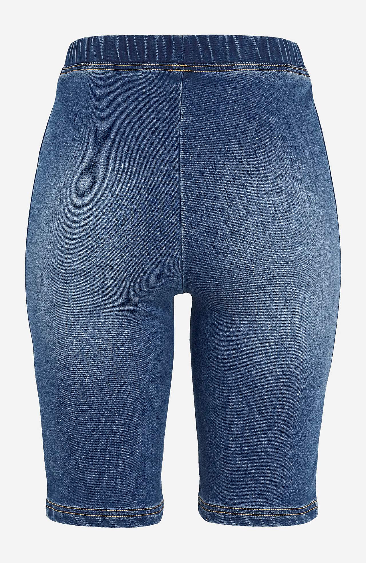 Cycling shorts in denim