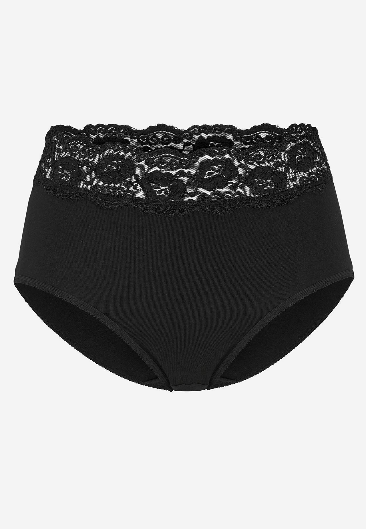 Midi briefs in cotton 4-pack
