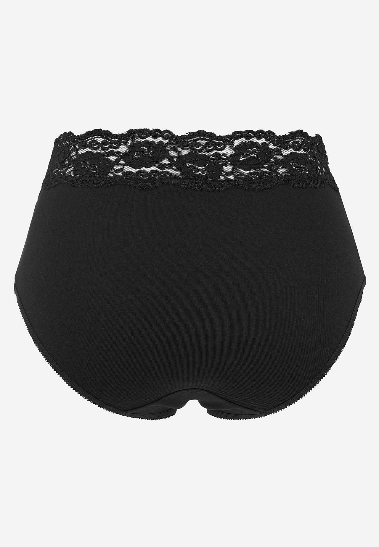 Midi briefs in cotton 4-pack