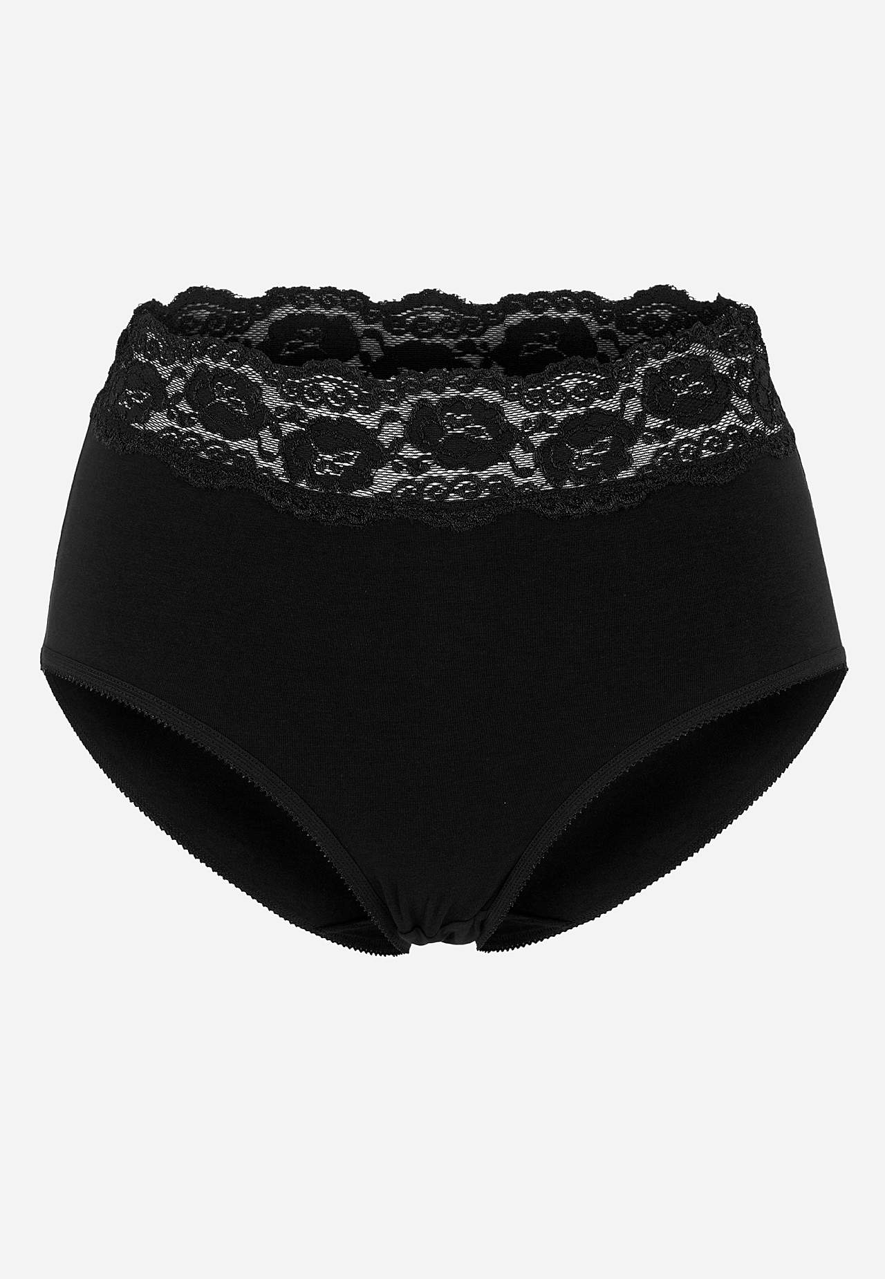 Midi briefs in cotton 4-pack