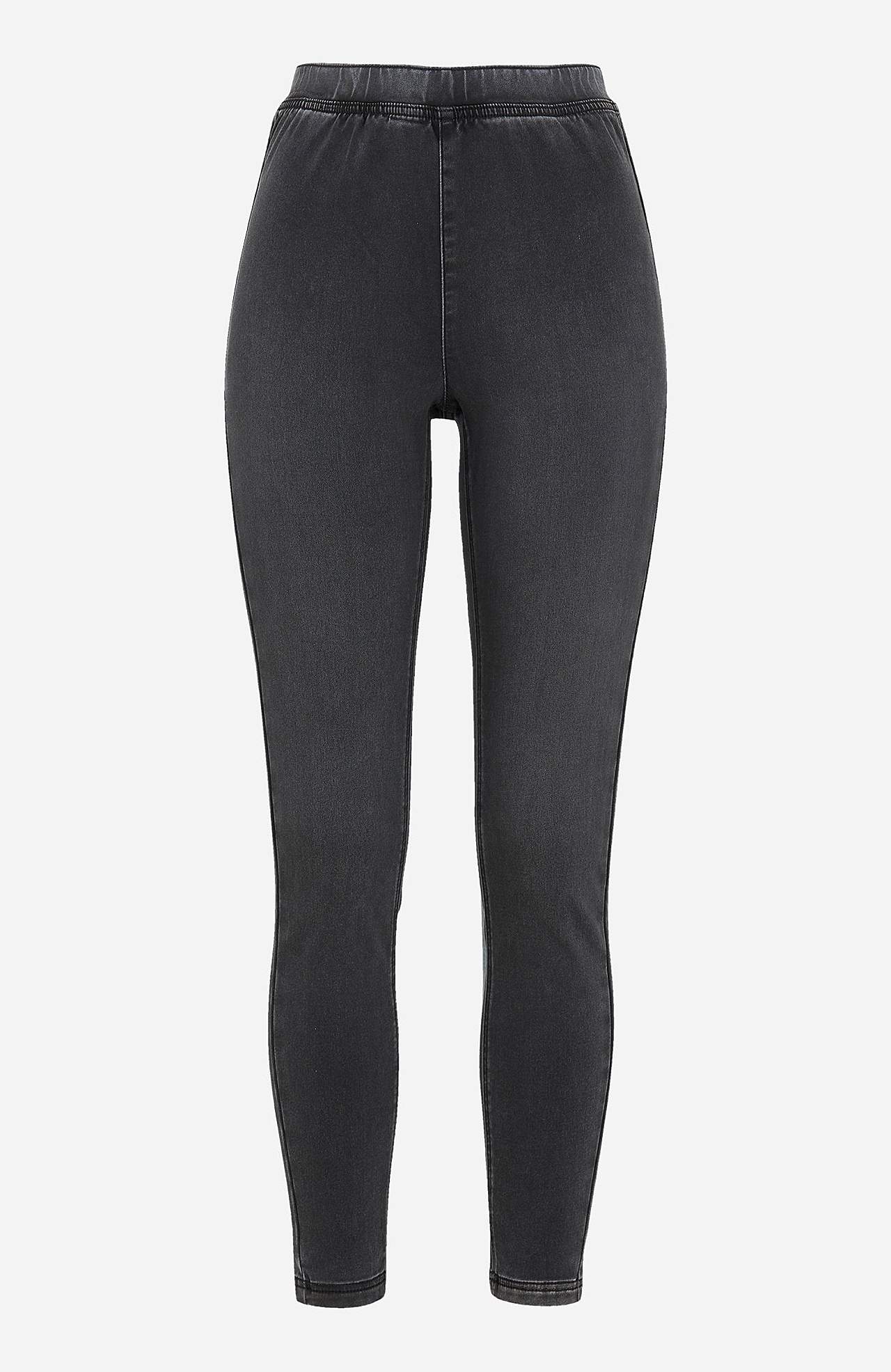 Denim leggings
