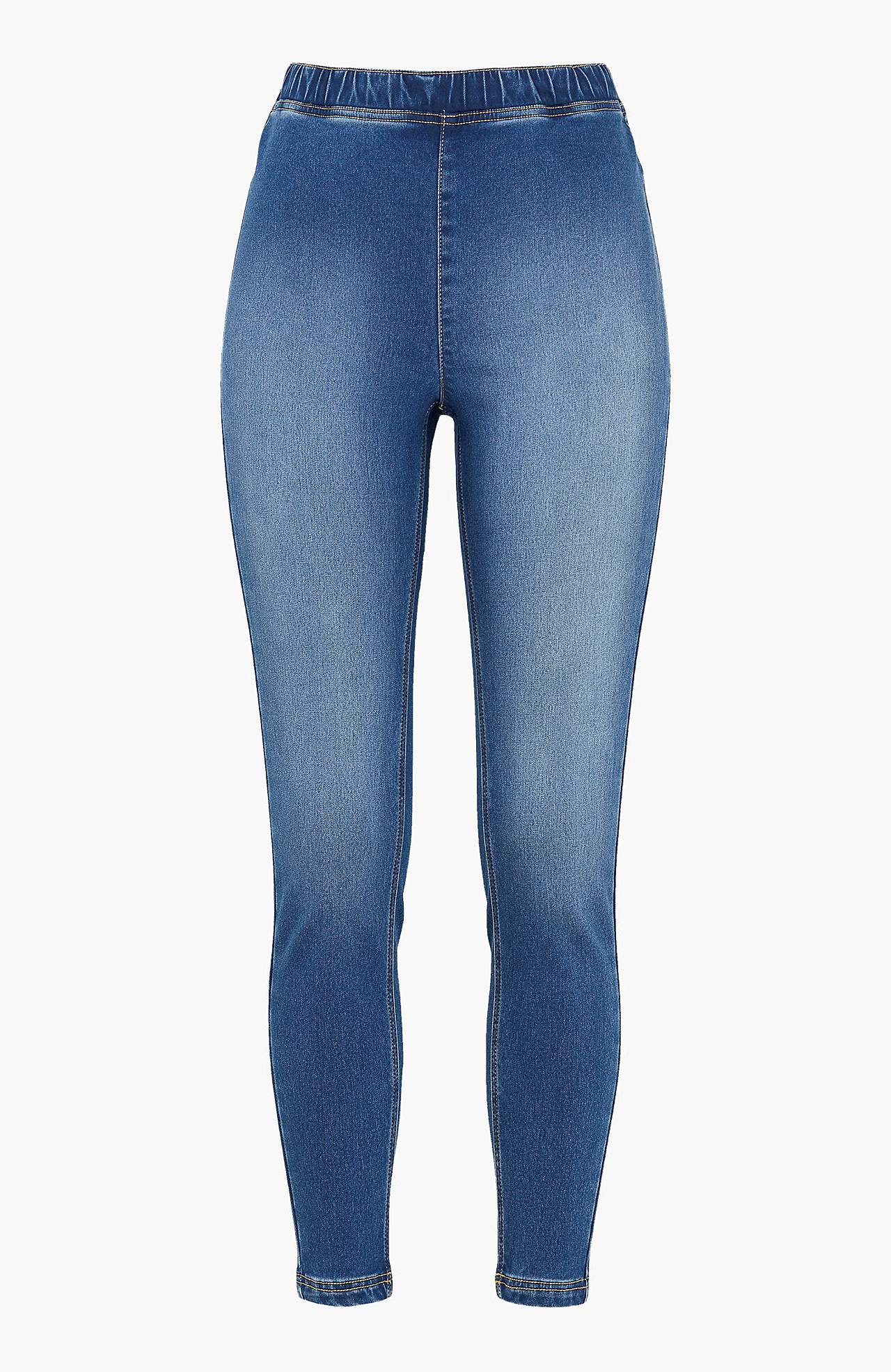 Denim leggings