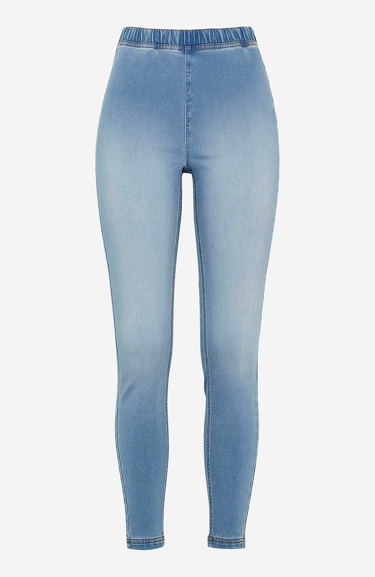 Denim leggings
