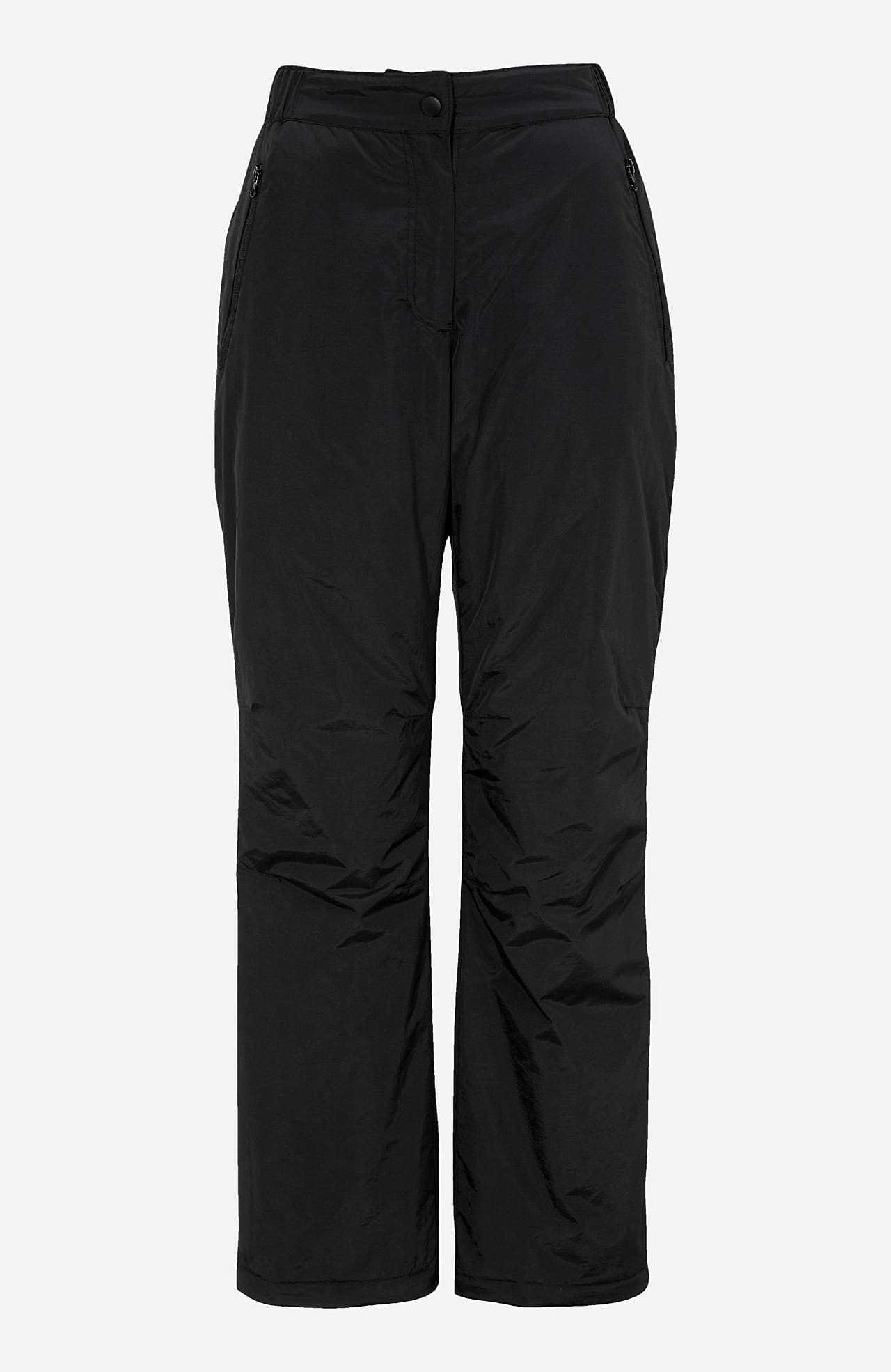 Thermal pants with zip