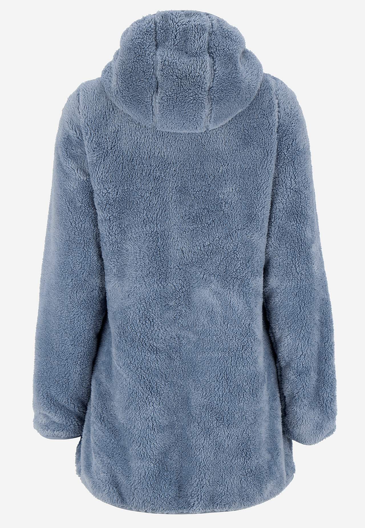 Cosy fleece jacket with hood