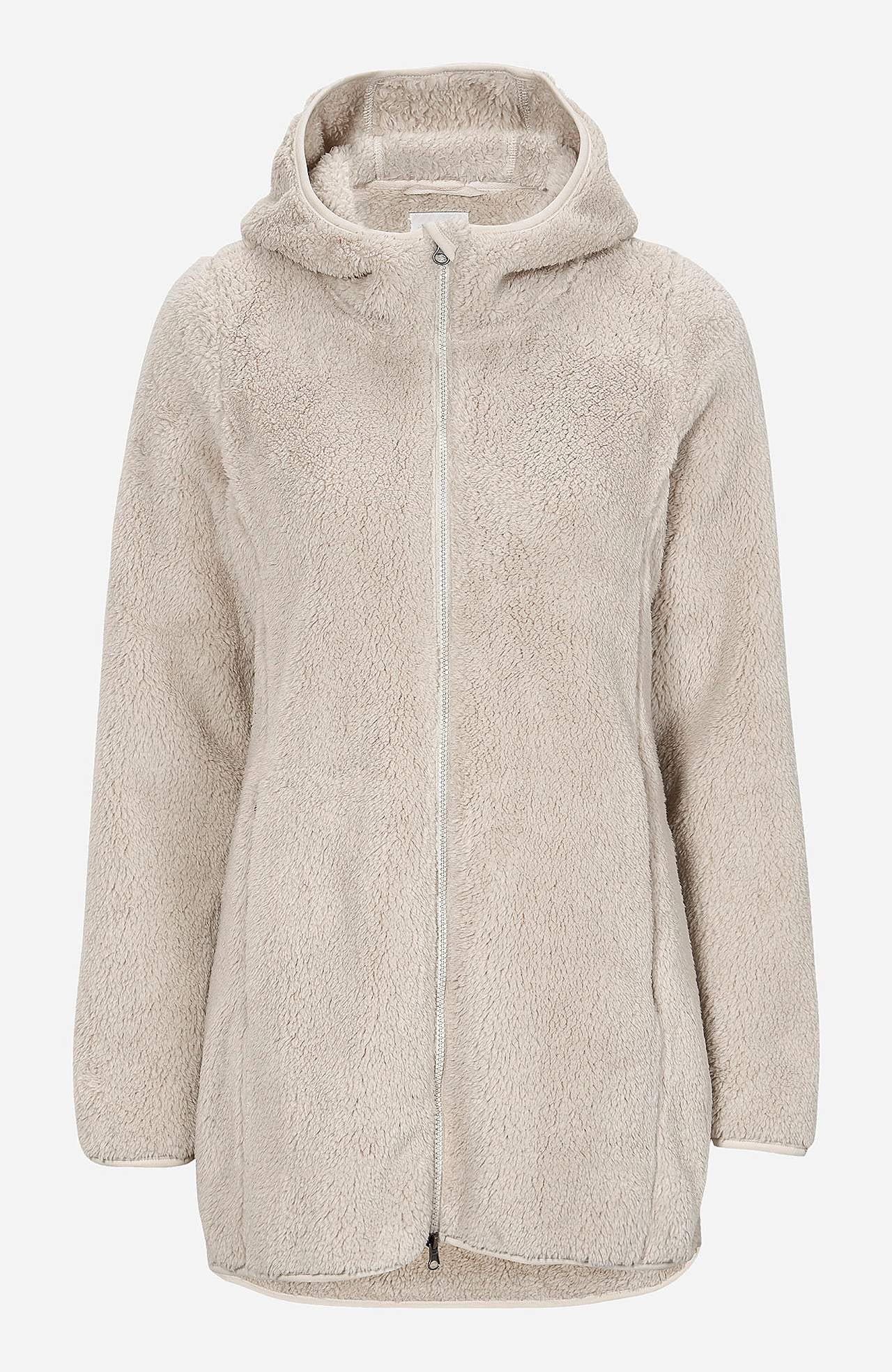 Cosy fleece jacket with hood