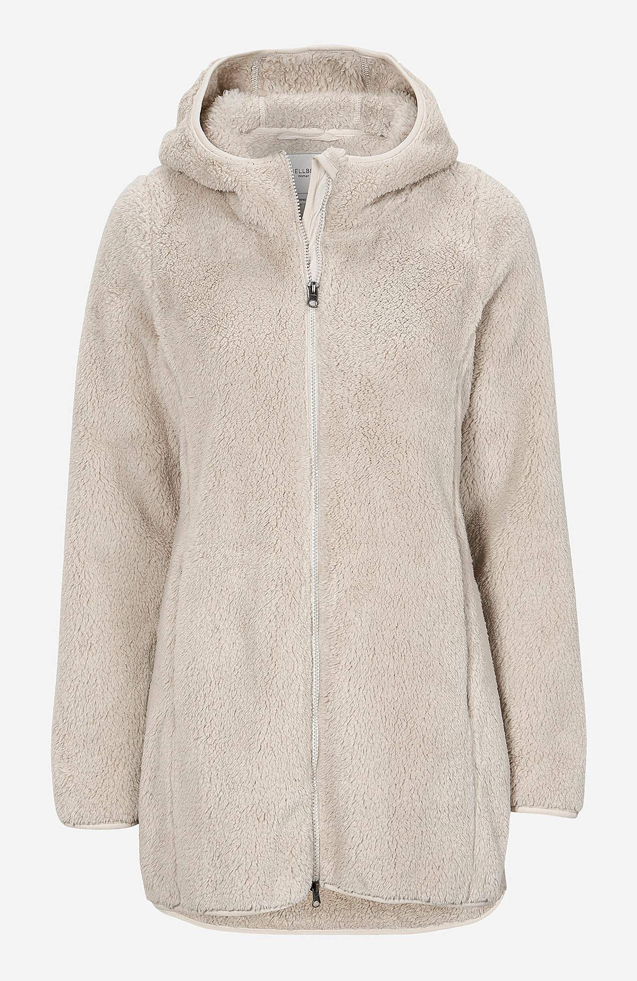 Cosy fleece jacket with hood