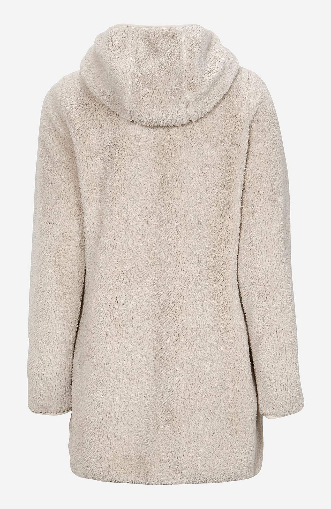 Cosy fleece jacket with hood