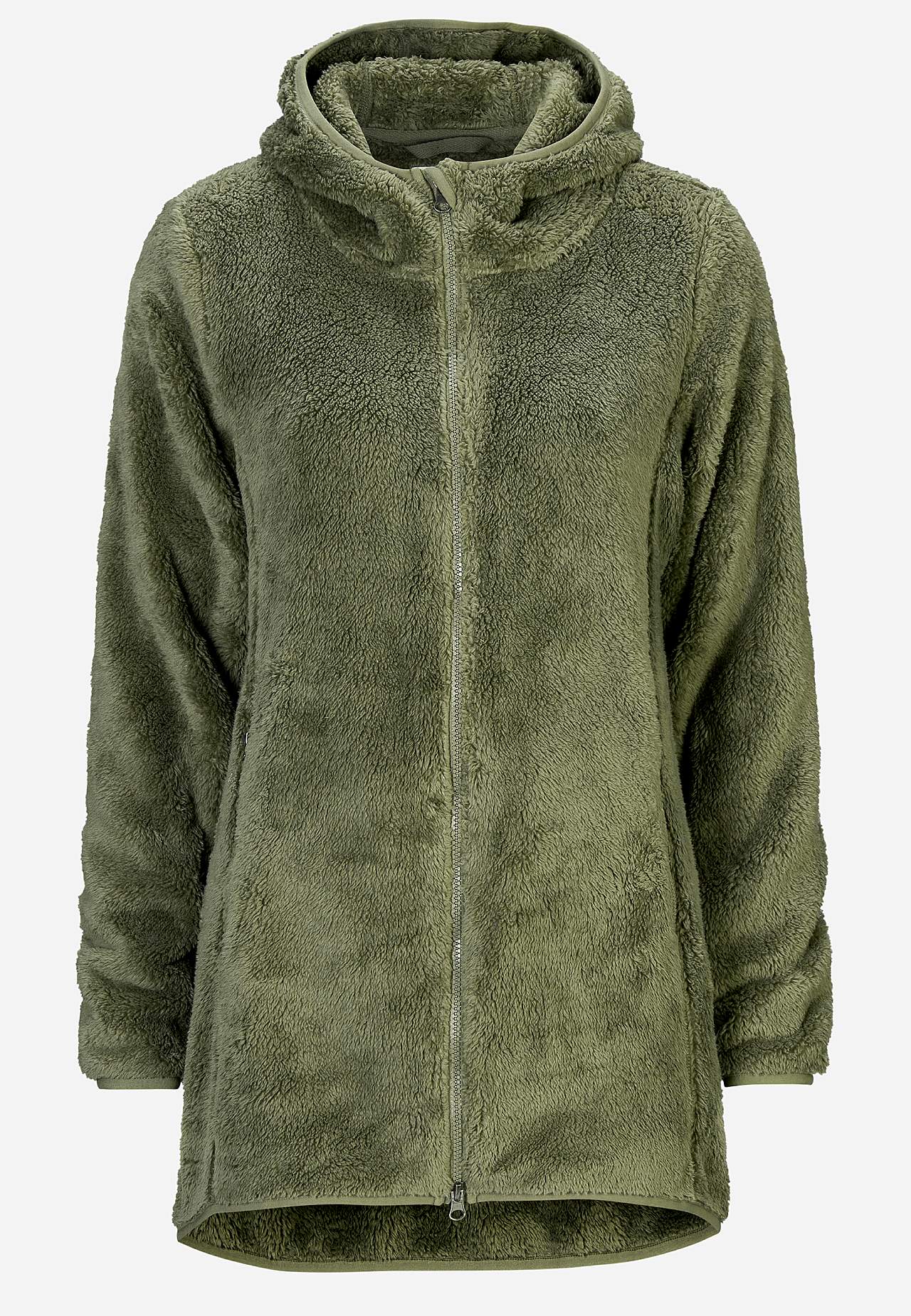 Cosy fleece jacket with hood