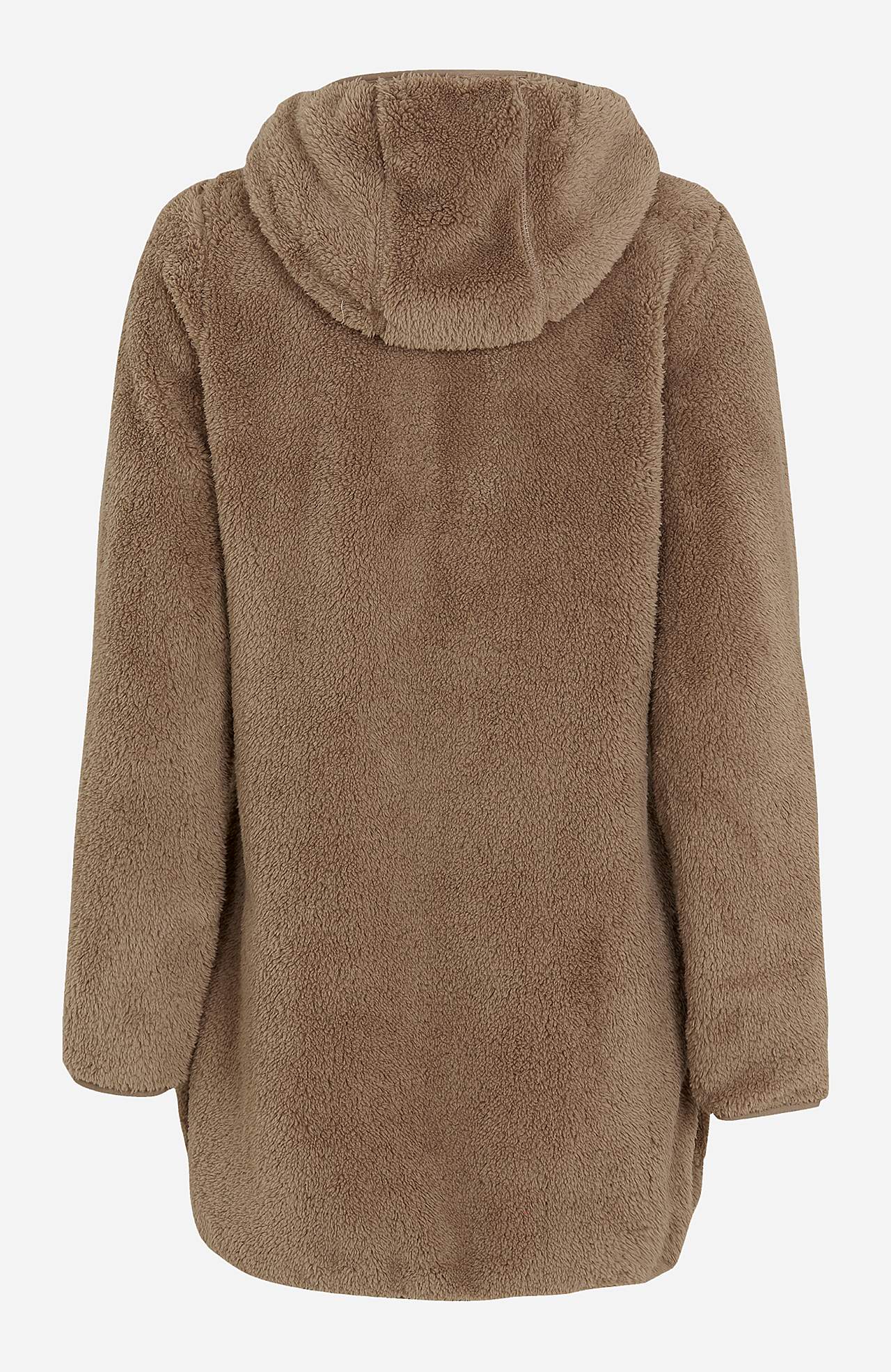 Cosy fleece jacket with hood