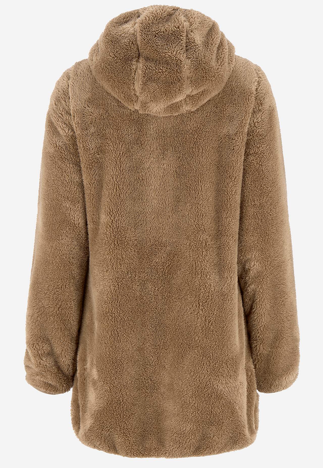 Cosy fleece jacket with hood