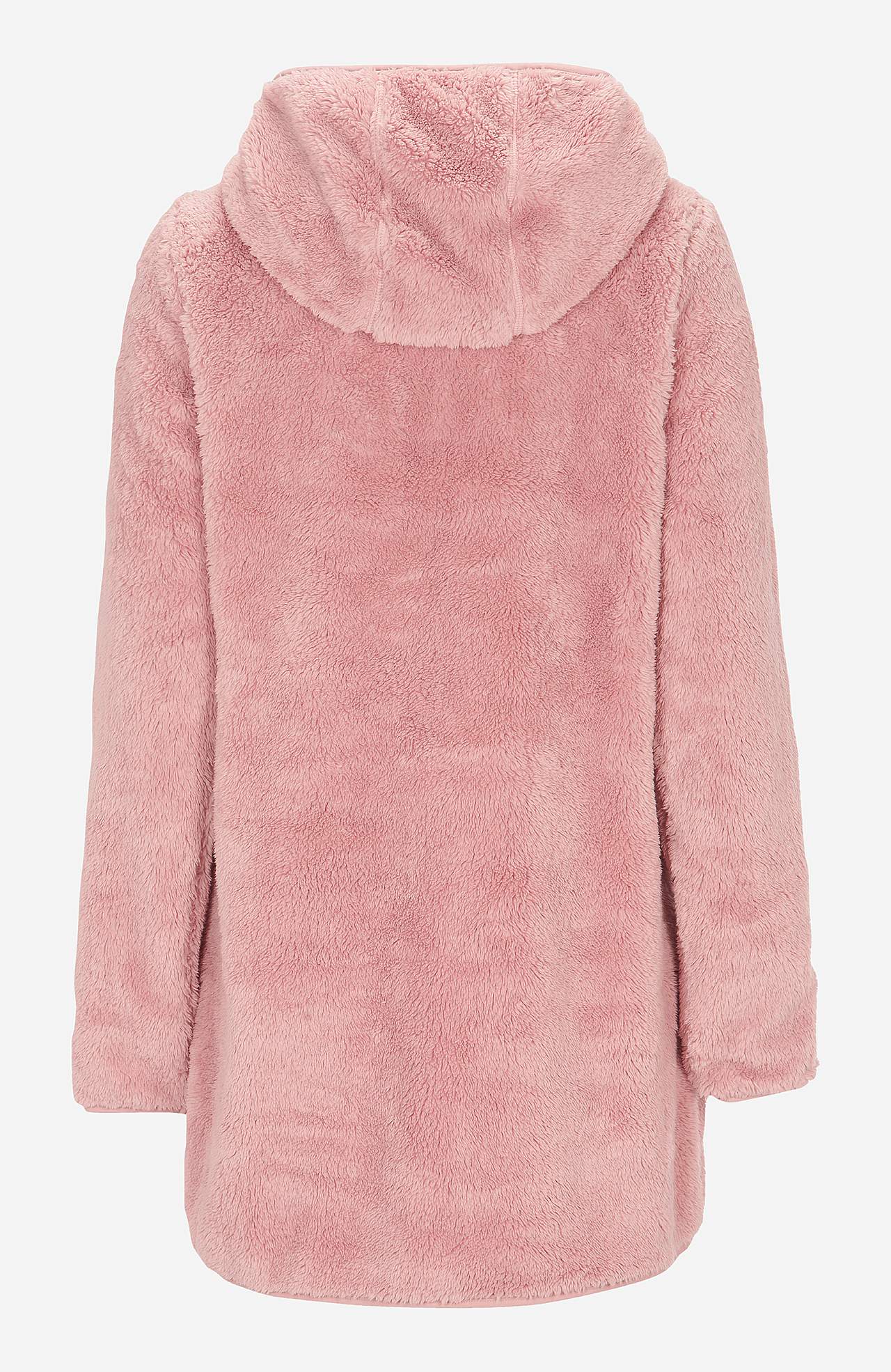 Cosy fleece jacket with hood