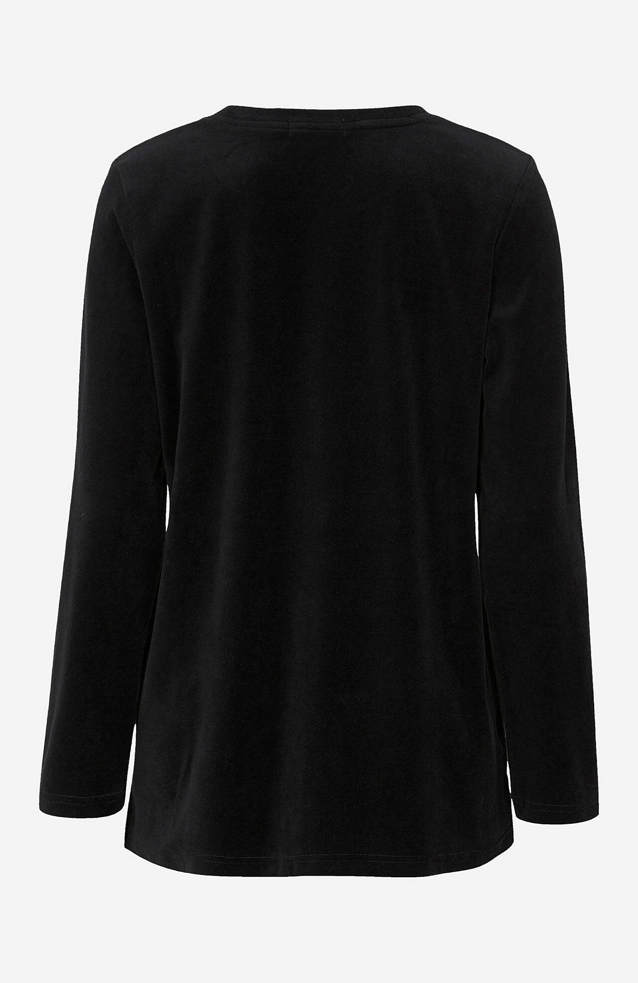 Velour sweater Wilma