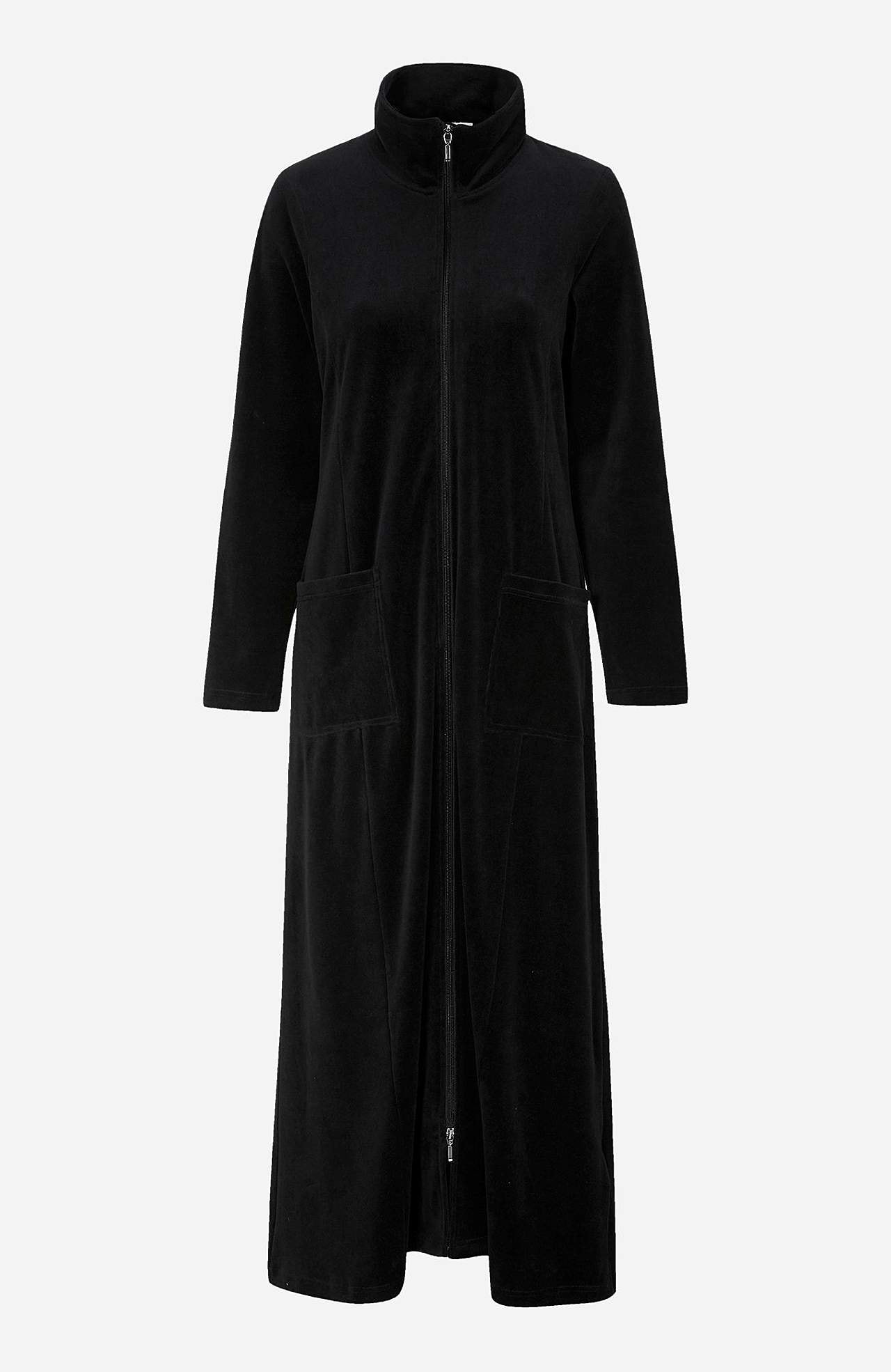 Velour, long robe