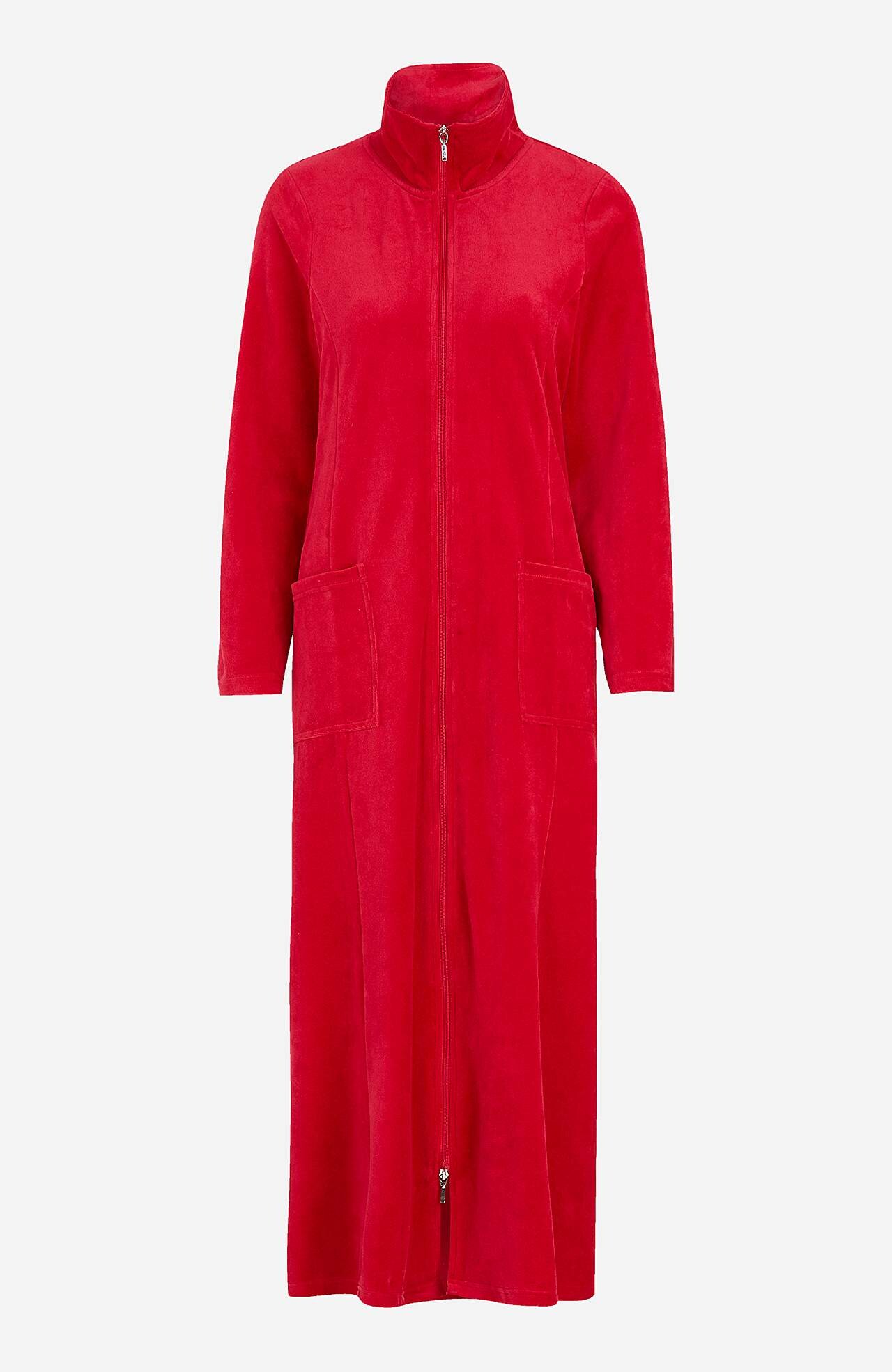 Velour, long robe