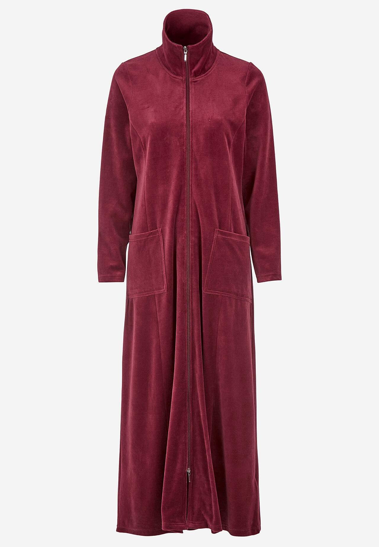 Velour, long robe