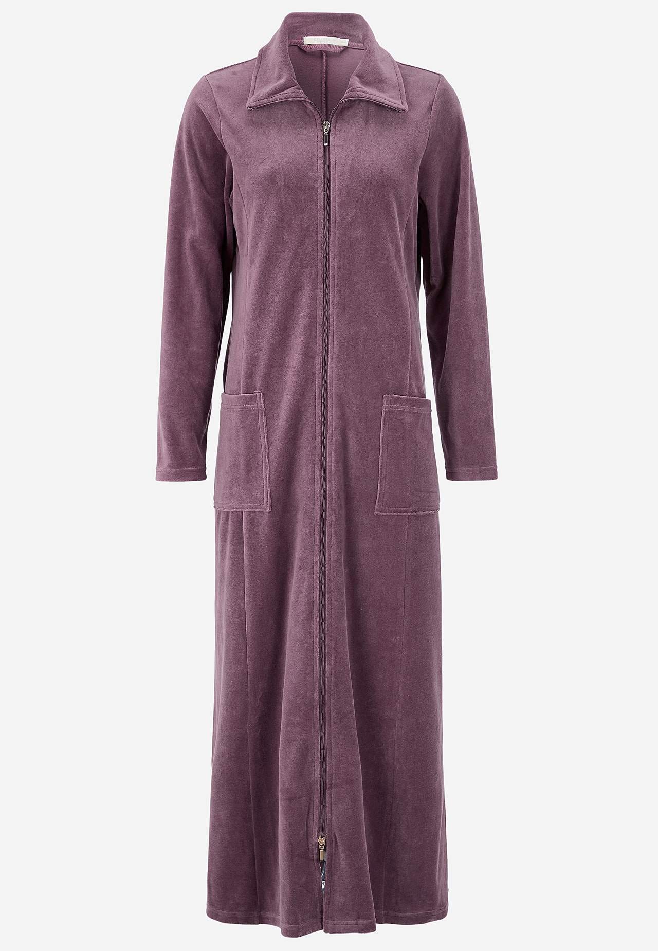 Velour, long robe Wilma