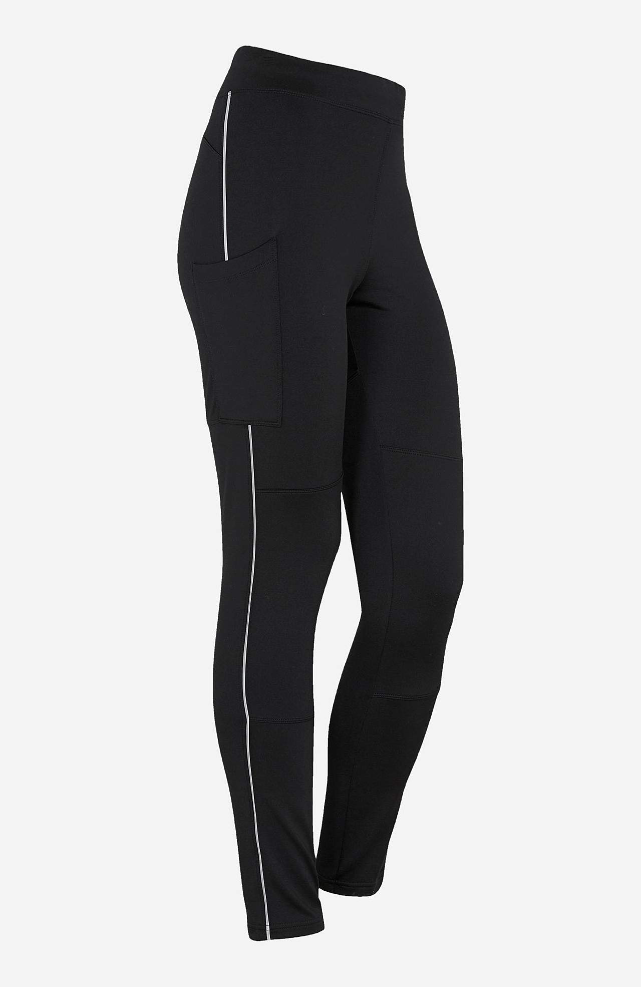 Warm leggings with leg pockets Winterworkings