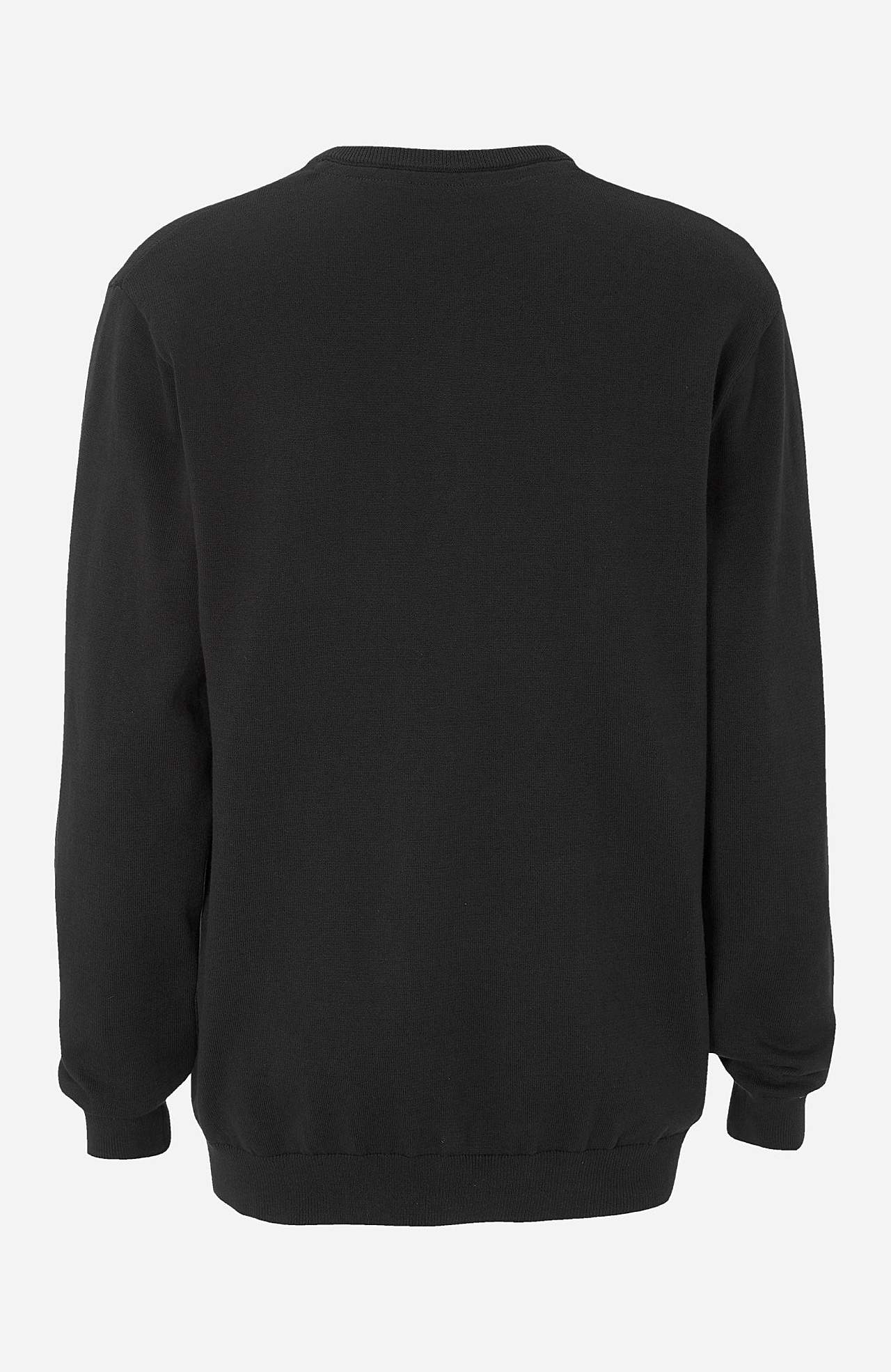 Long-sleeved jumper with v neckline