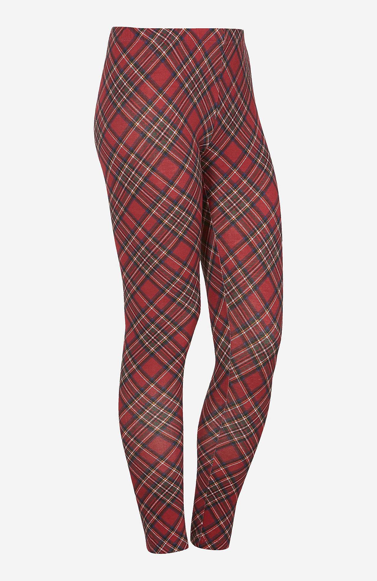 Checked leggings