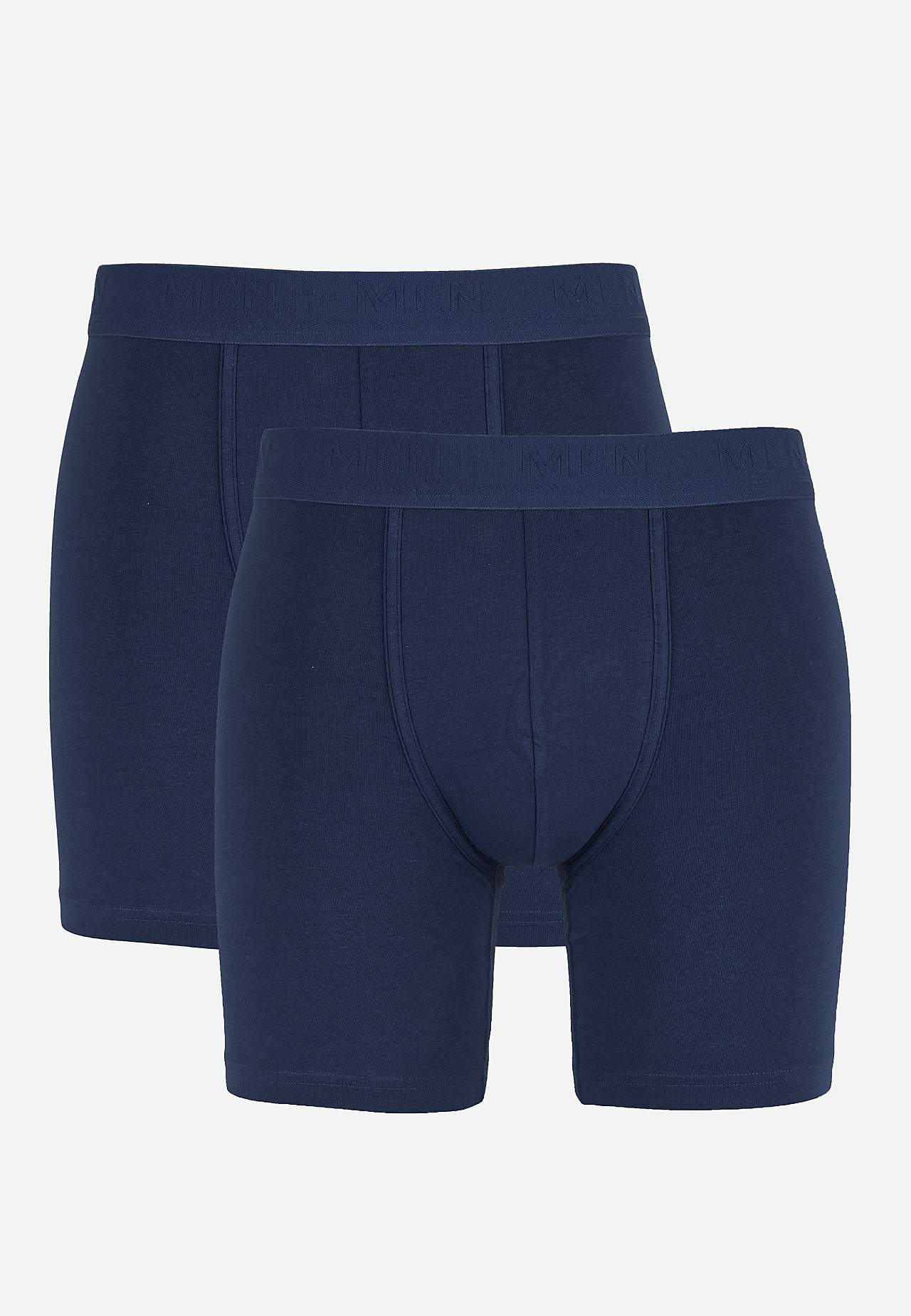 Boksershorts med længere ben 2-pack