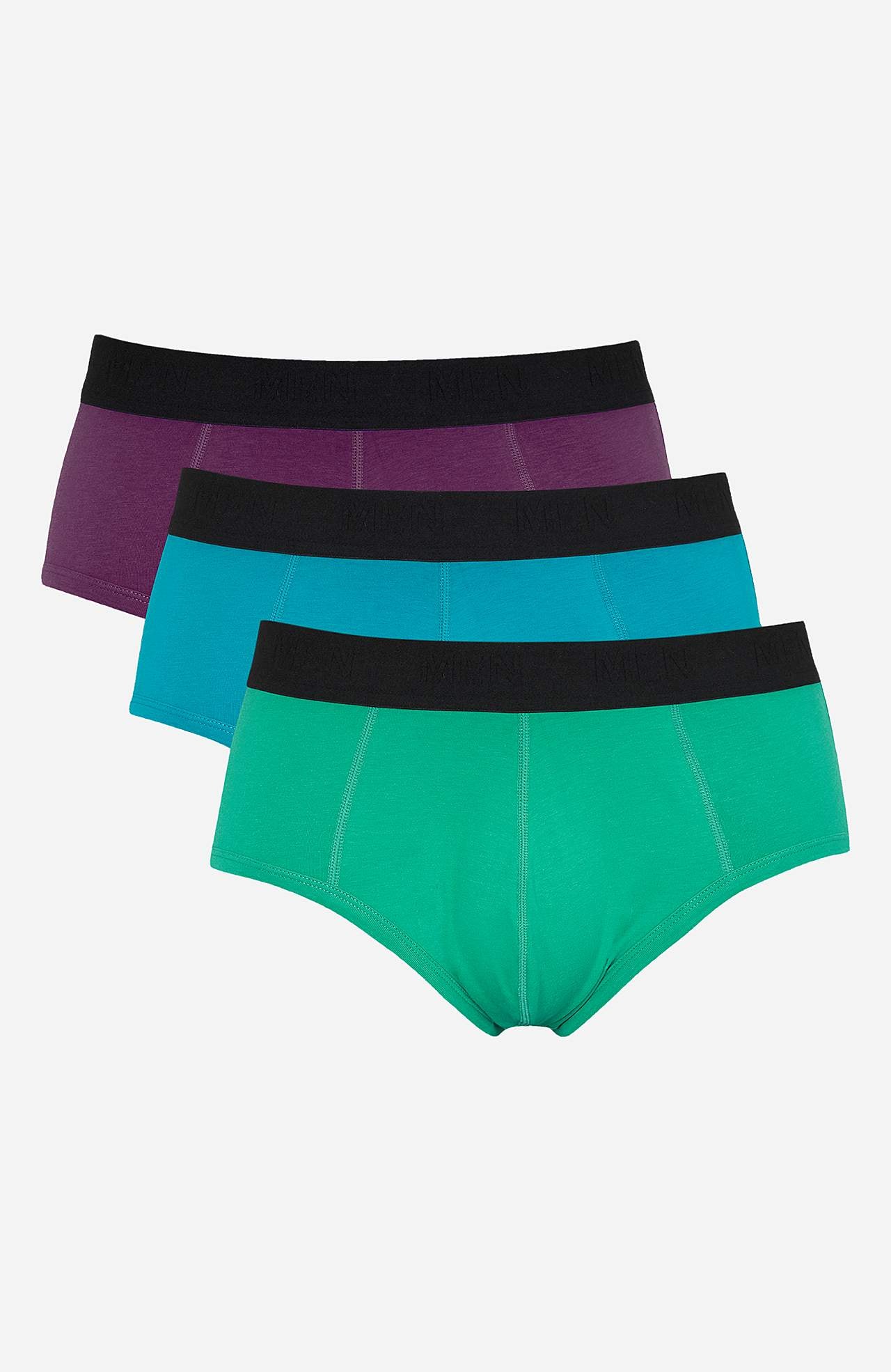 Briefs in soft cotton David 3-pack