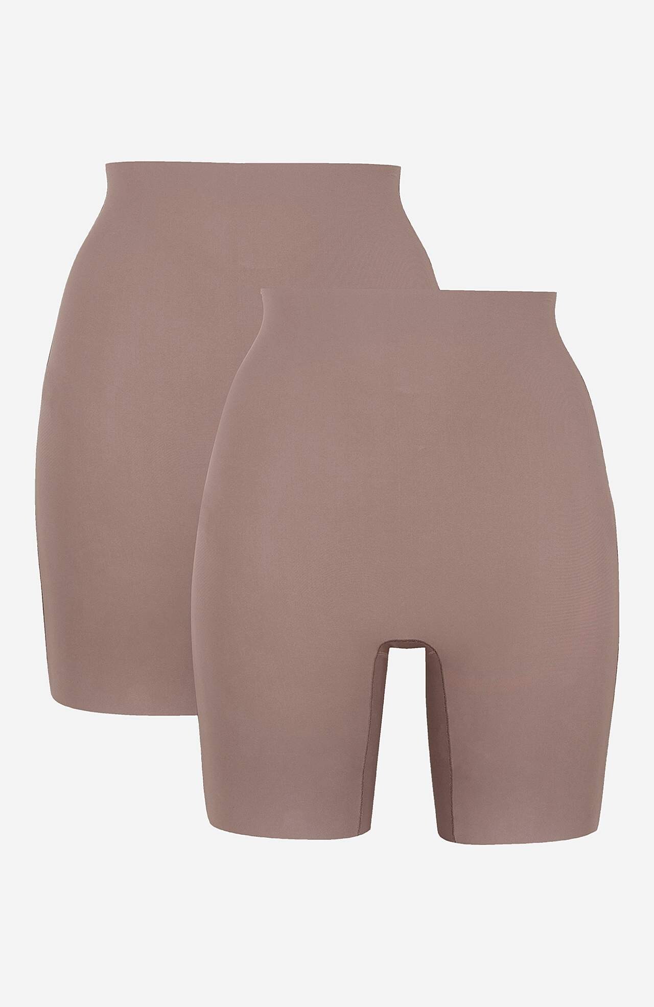 Light shaping pantie with long legs 2-pack