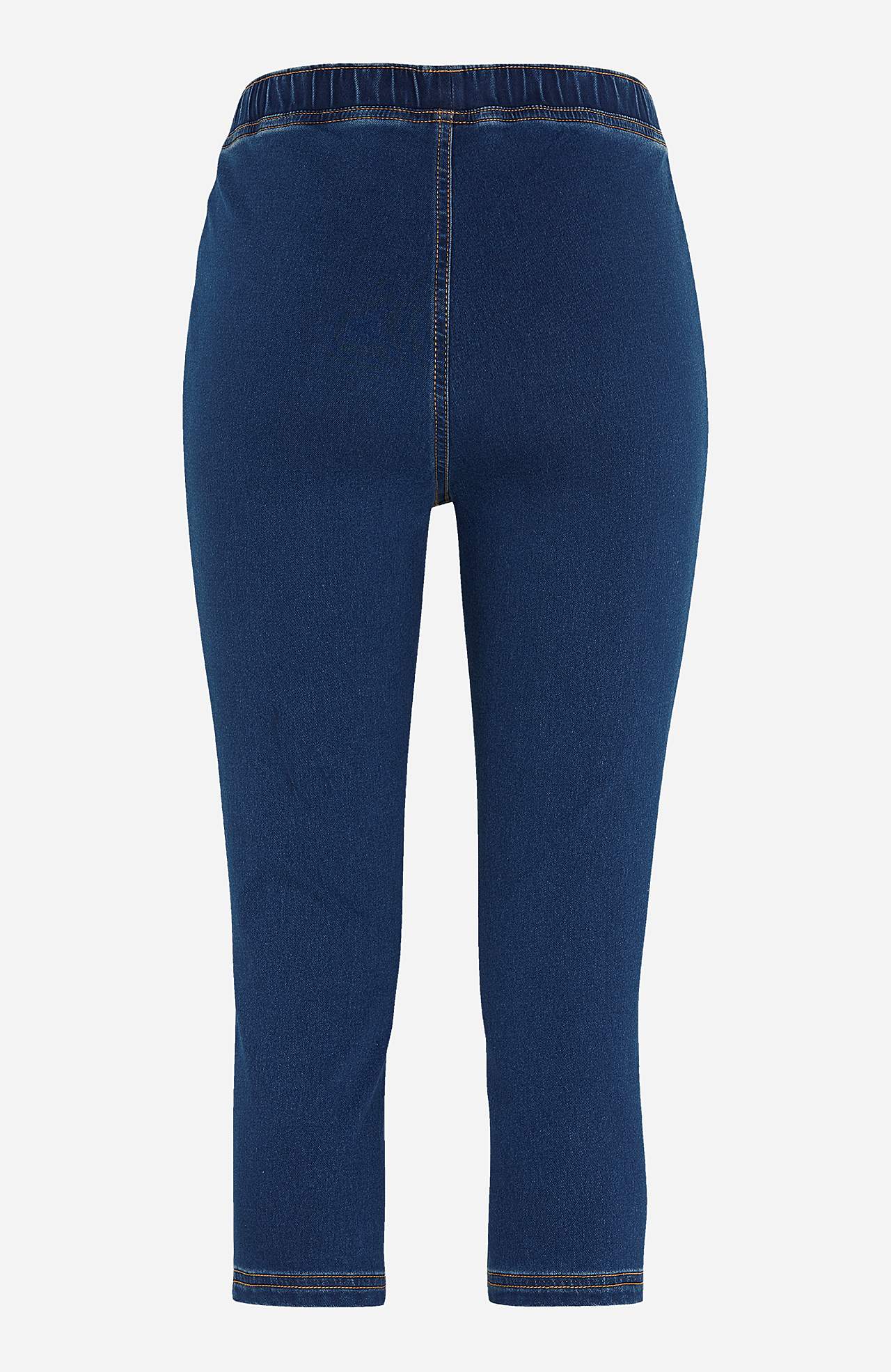 Capri leggings in denim