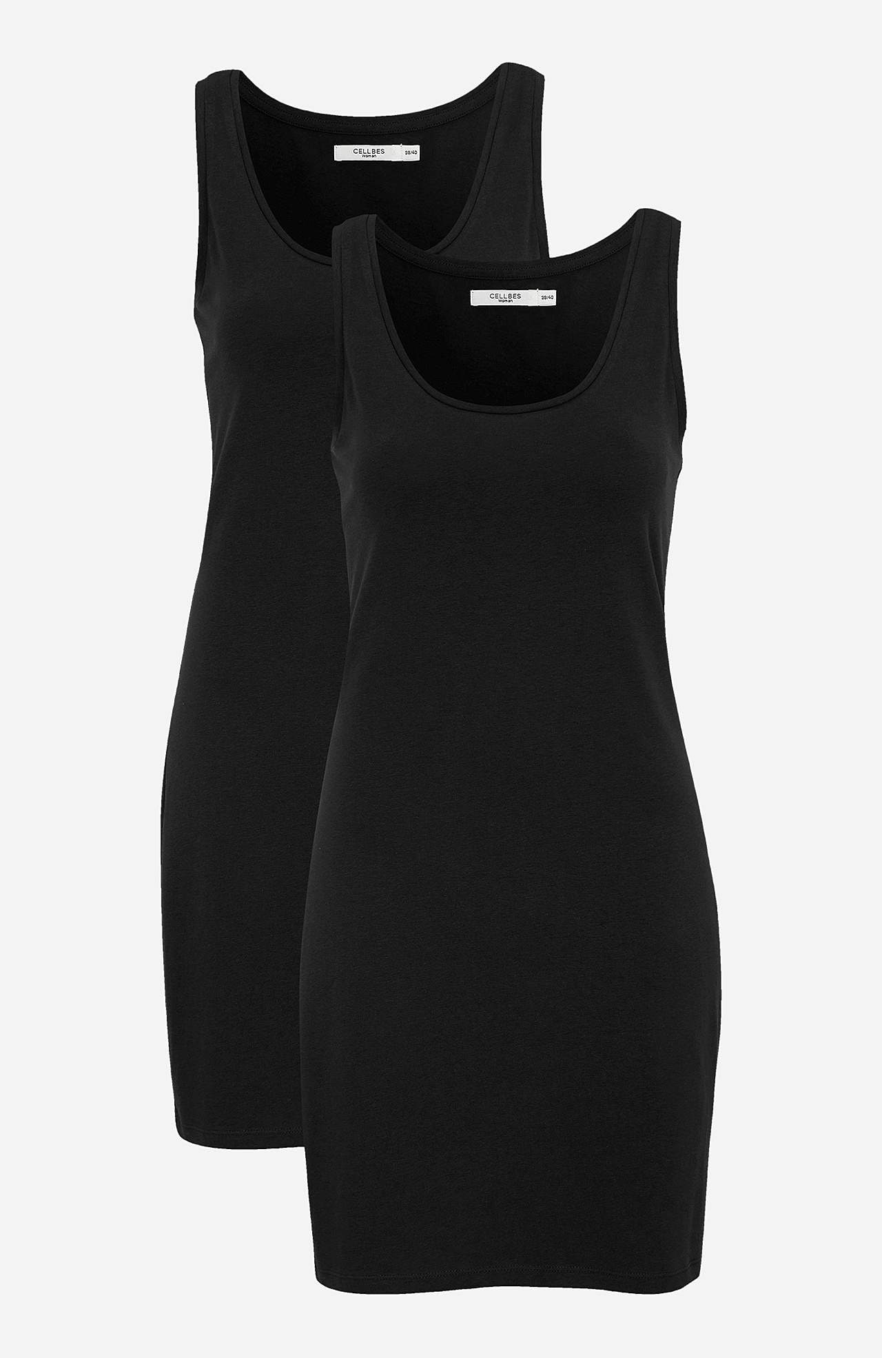 Long camisole Frida 2-pack