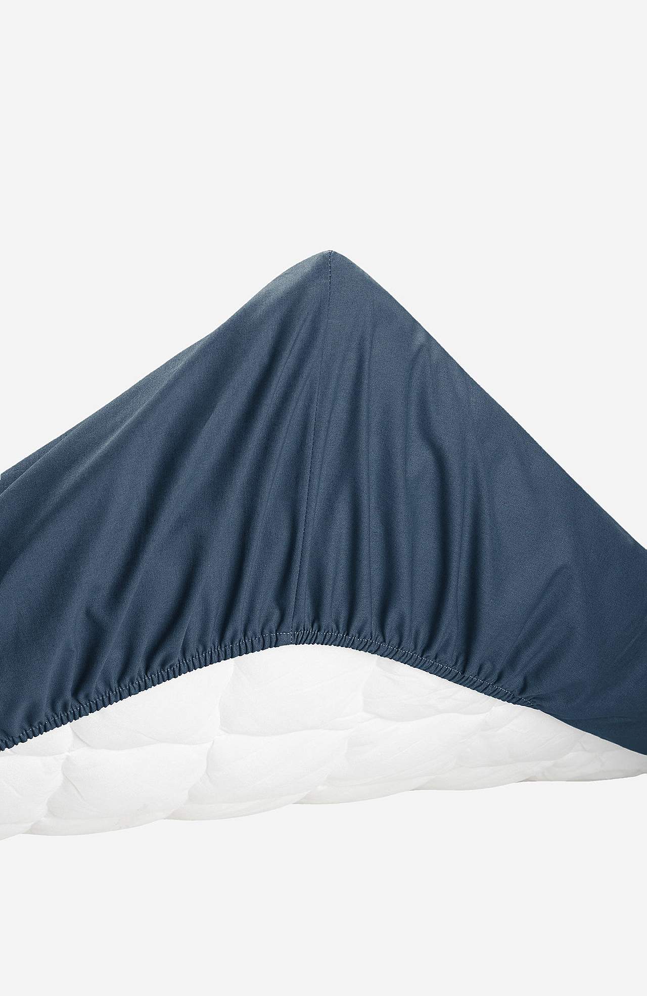 Unicoloured fitted sheet