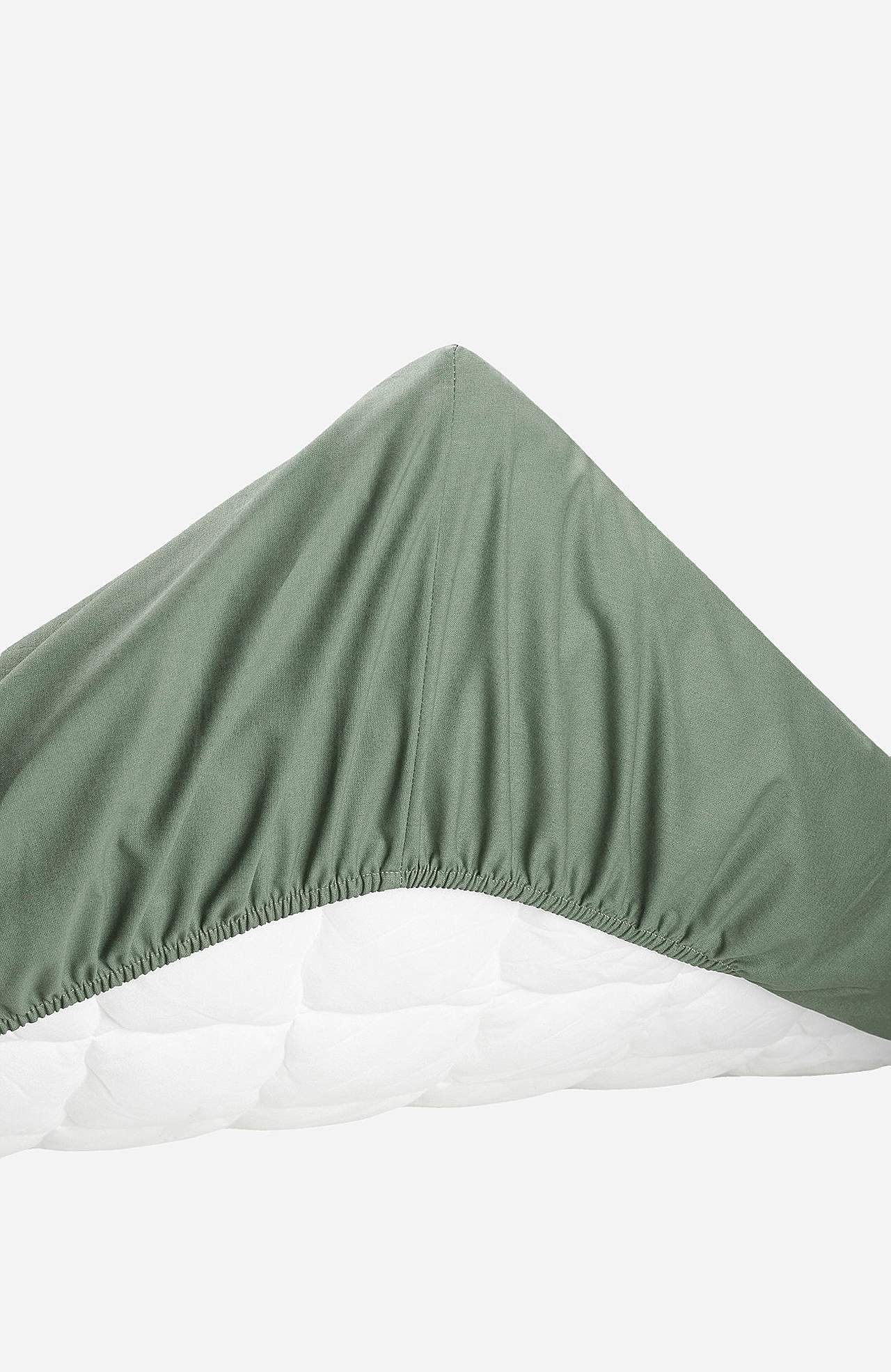 Unicoloured fitted sheet