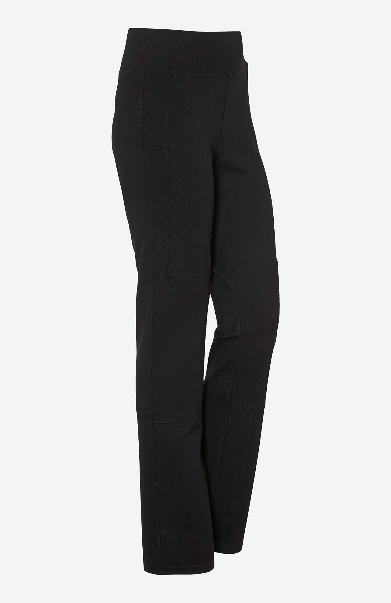 Leisure trousers with straight leg
