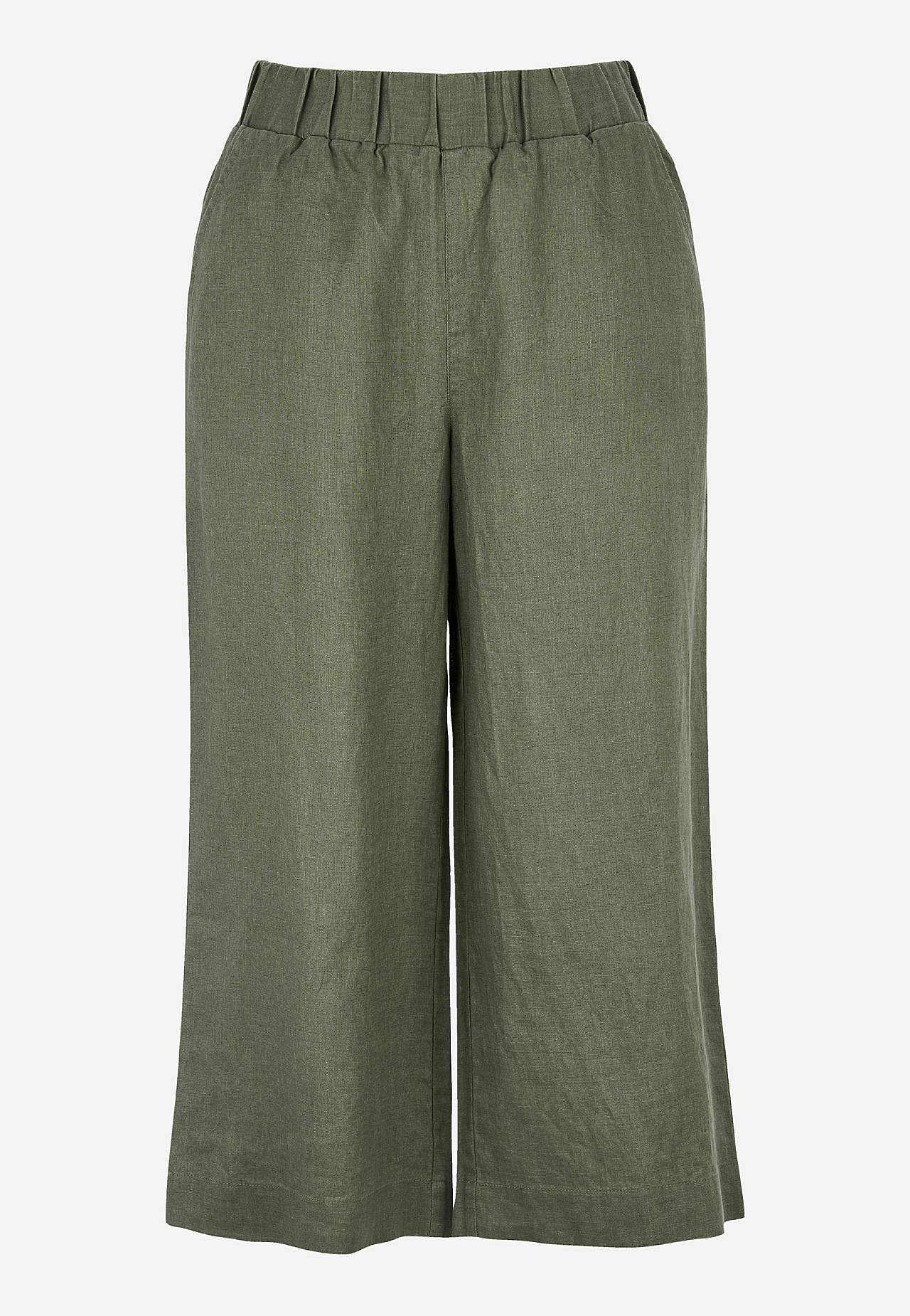 Culotte Premium trousers in linen