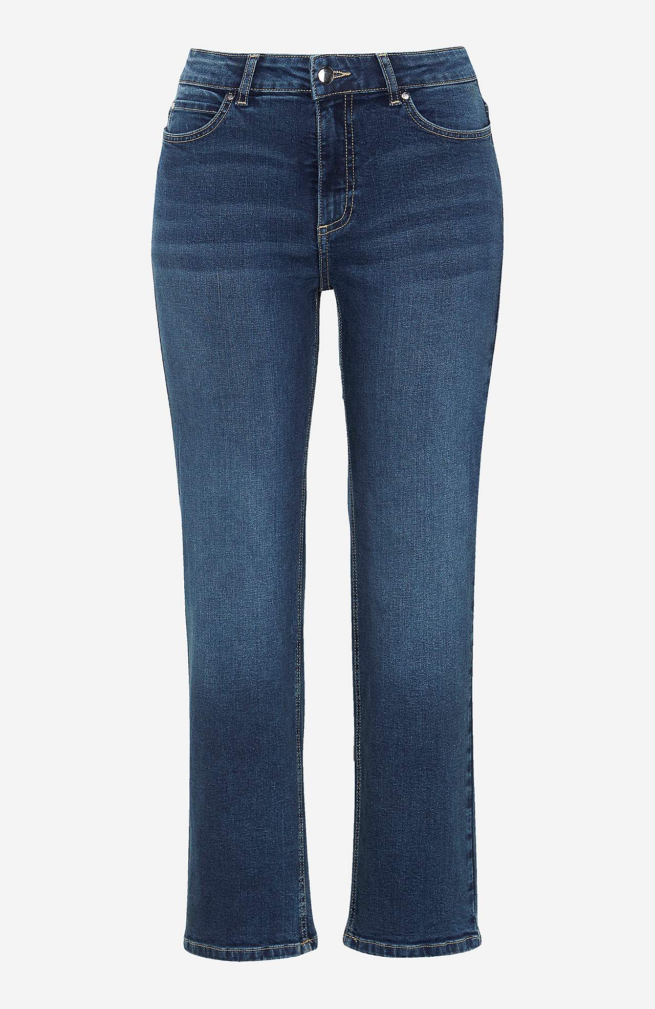 Straight jeans with five-pocket design Linnea