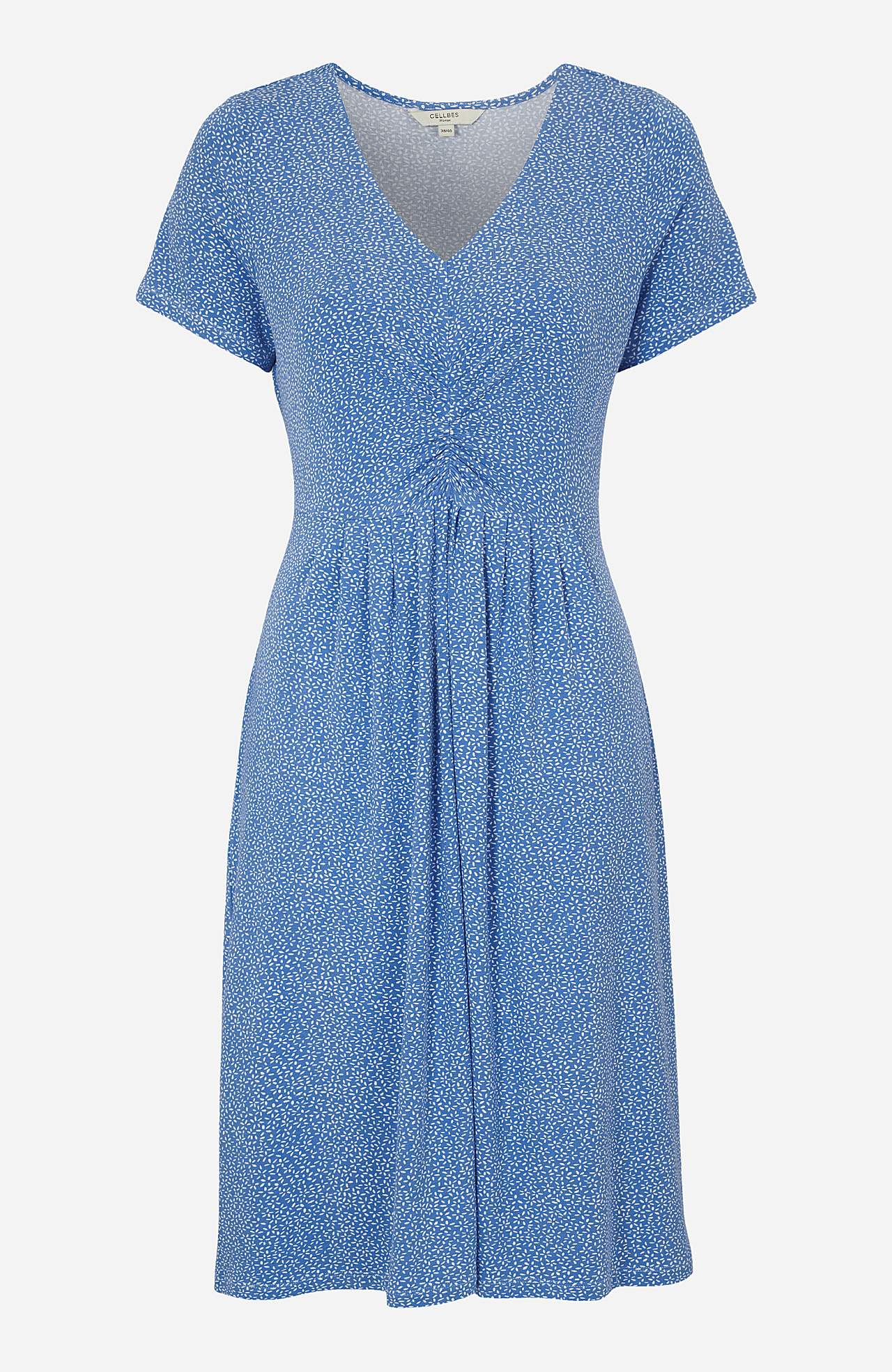 Patterned, short-sleeved jersey dress Jenna