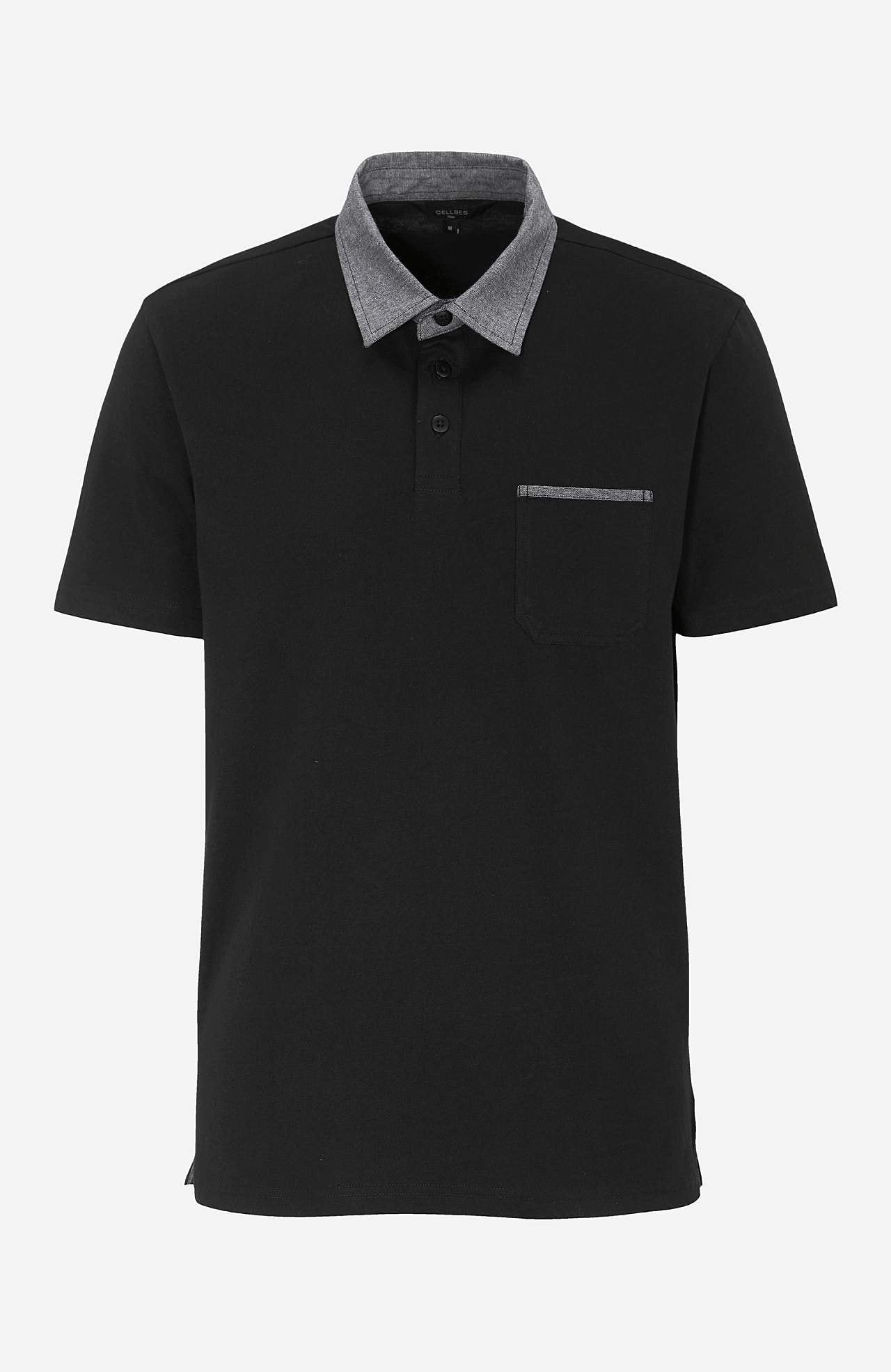 T-shirt with collar